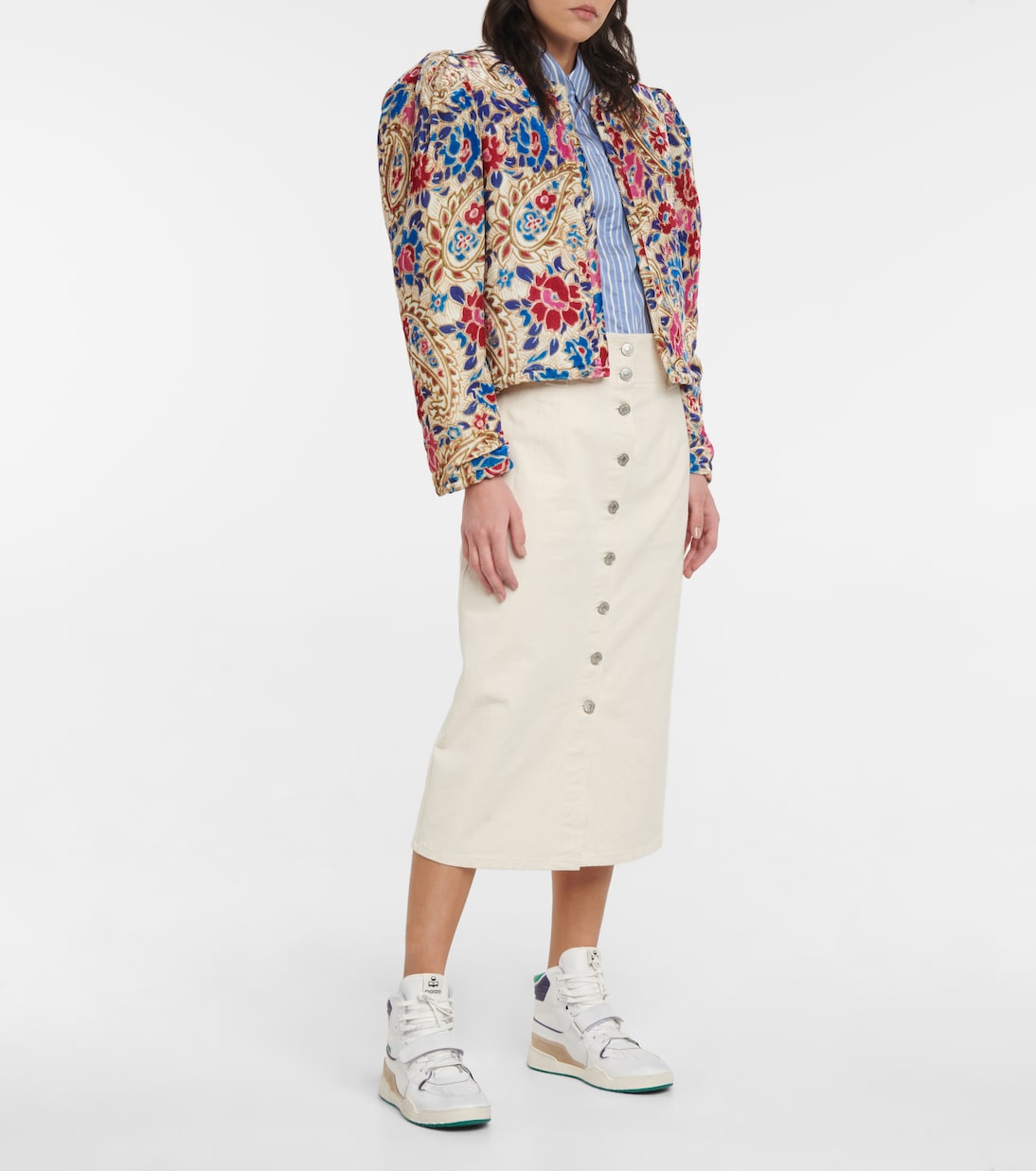 High-Top-Sneakers Alsee aus Leder | Isabel Marant