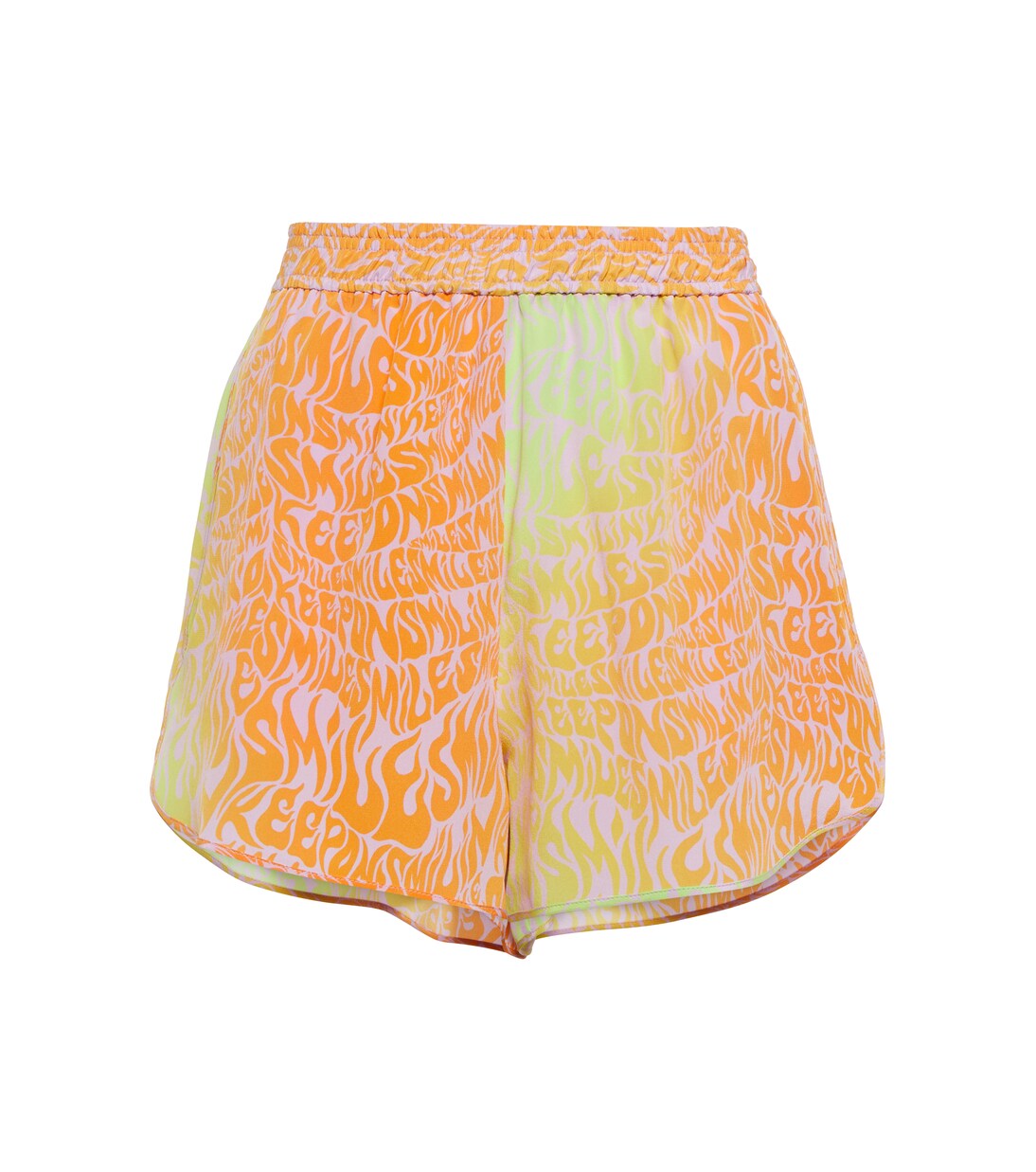 Bedruckte Shorts aus Seide | Stella McCartney