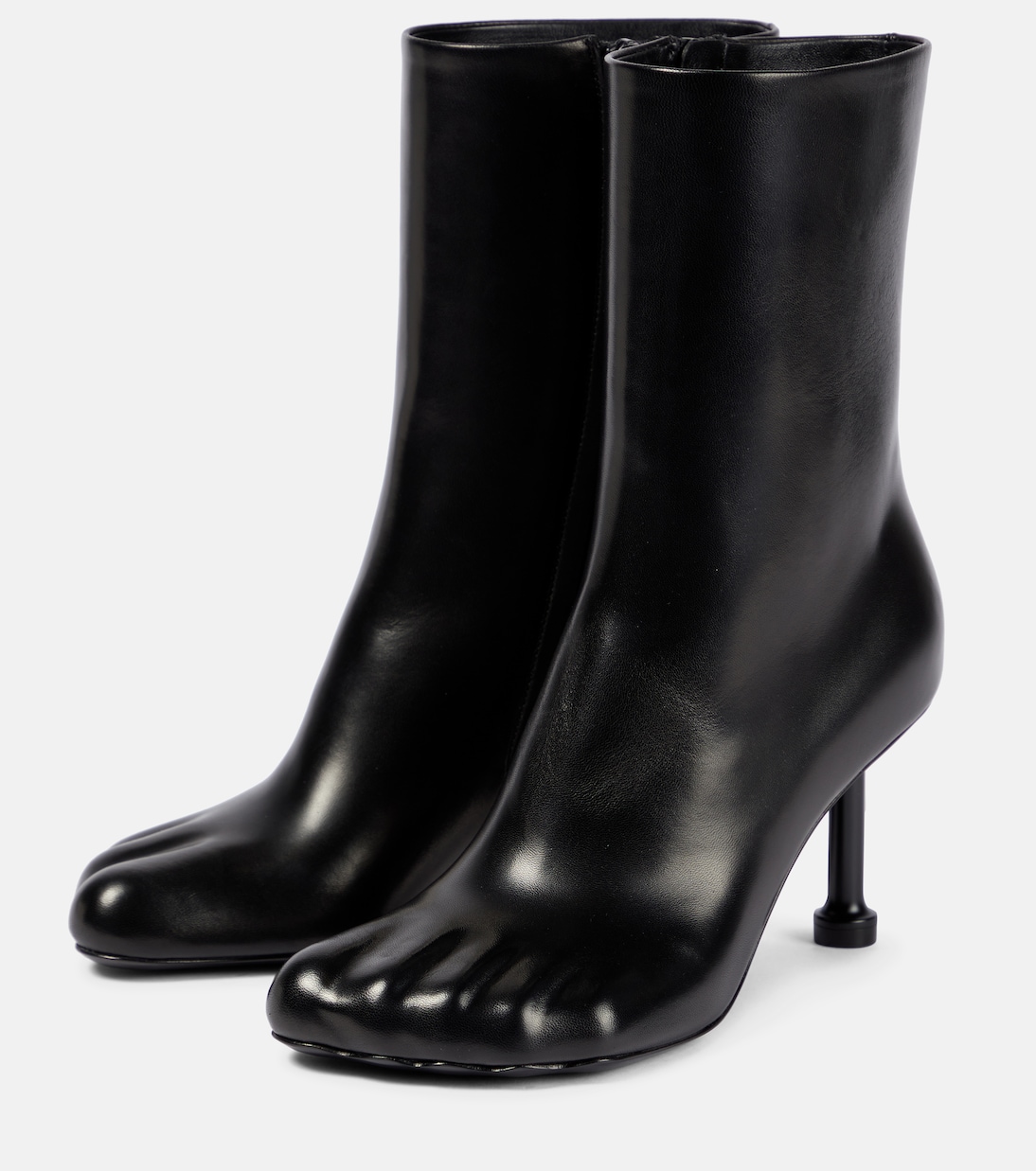 Fetish leather ankle boots | Balenciaga