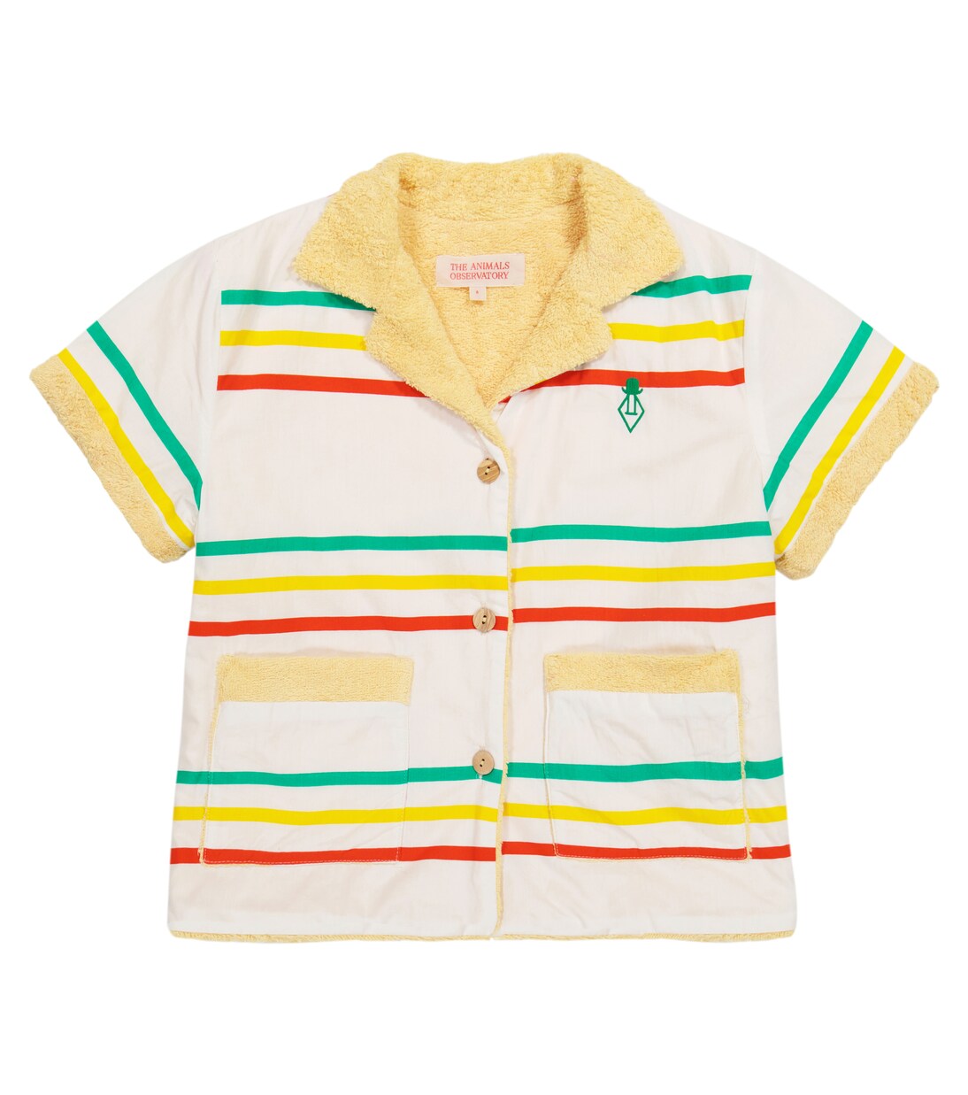 Whale cotton shirt jacket | The Animals Observatory