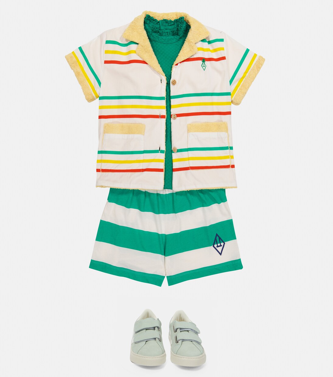 Whale cotton shirt jacket | The Animals Observatory