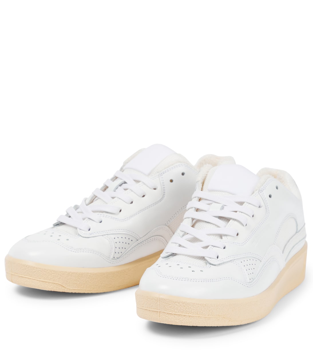 Sneakers aus Leder | Jil Sander