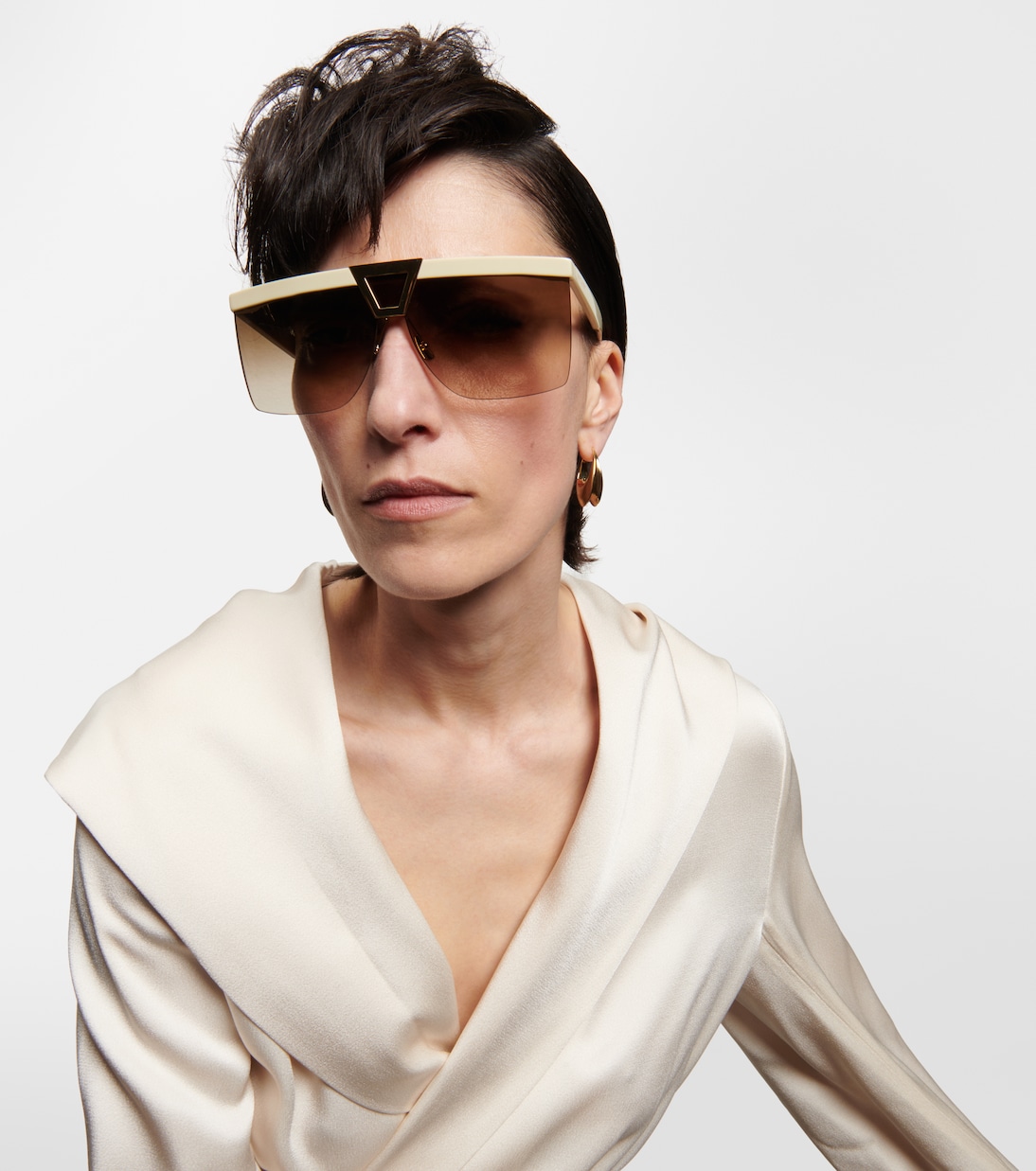 SL 537 Palace flat-brow sunglasses | Saint Laurent