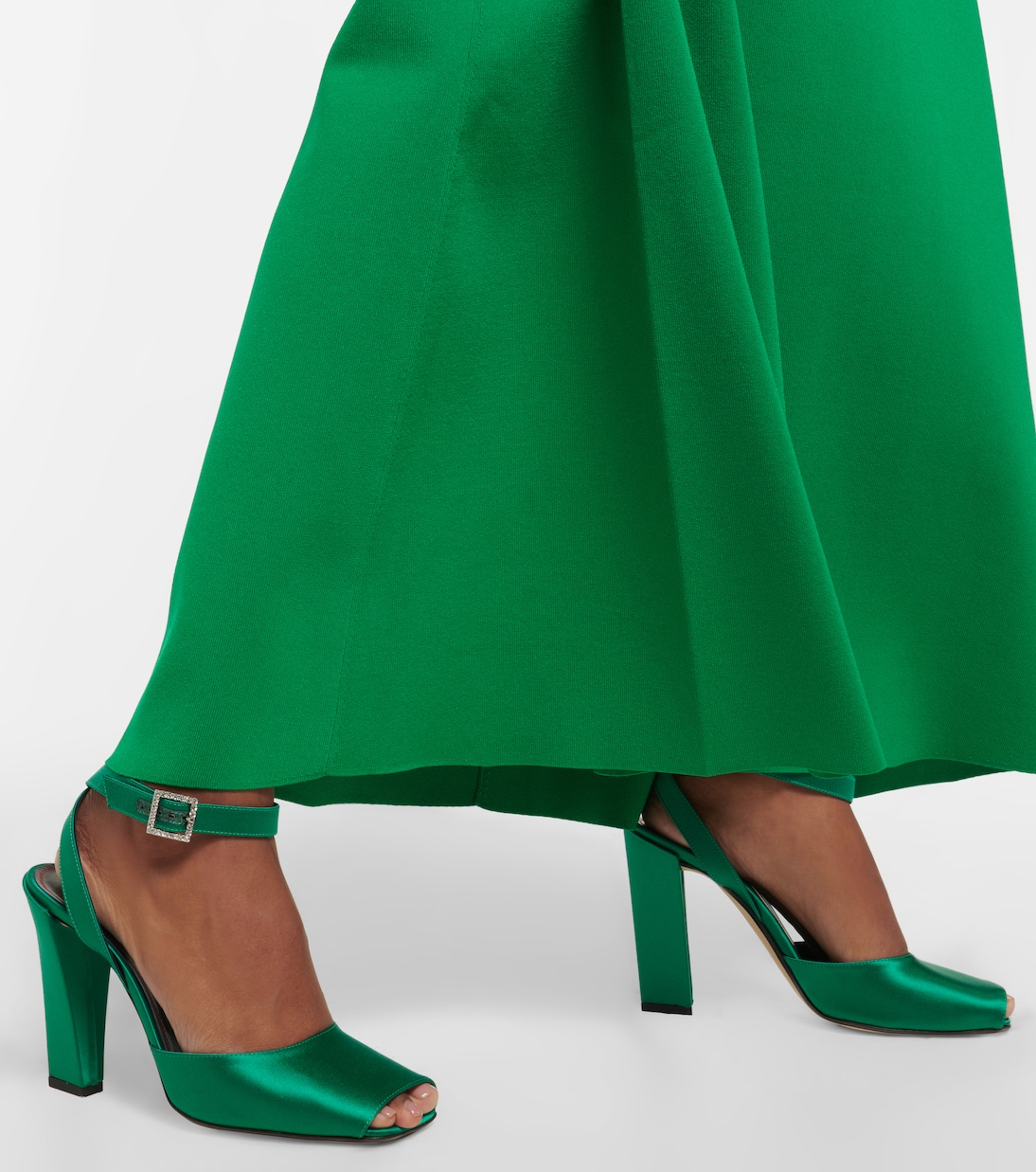 Sandalen Eliza aus Satin | Victoria Beckham