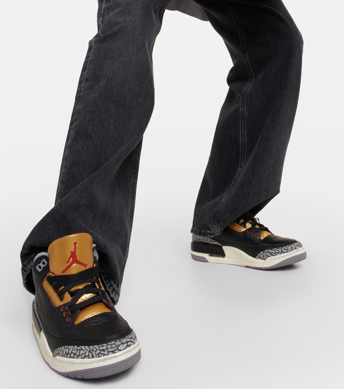 Sneakers alte Air Jordan 3 in pelle | Nike