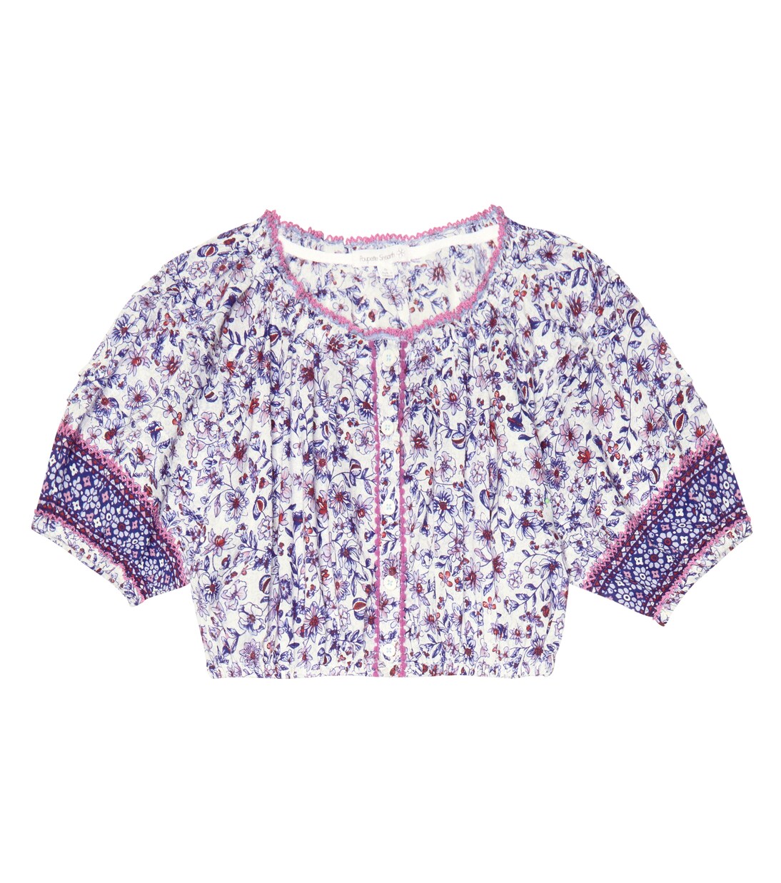 Andrea floral top | Poupette St Barth Kids