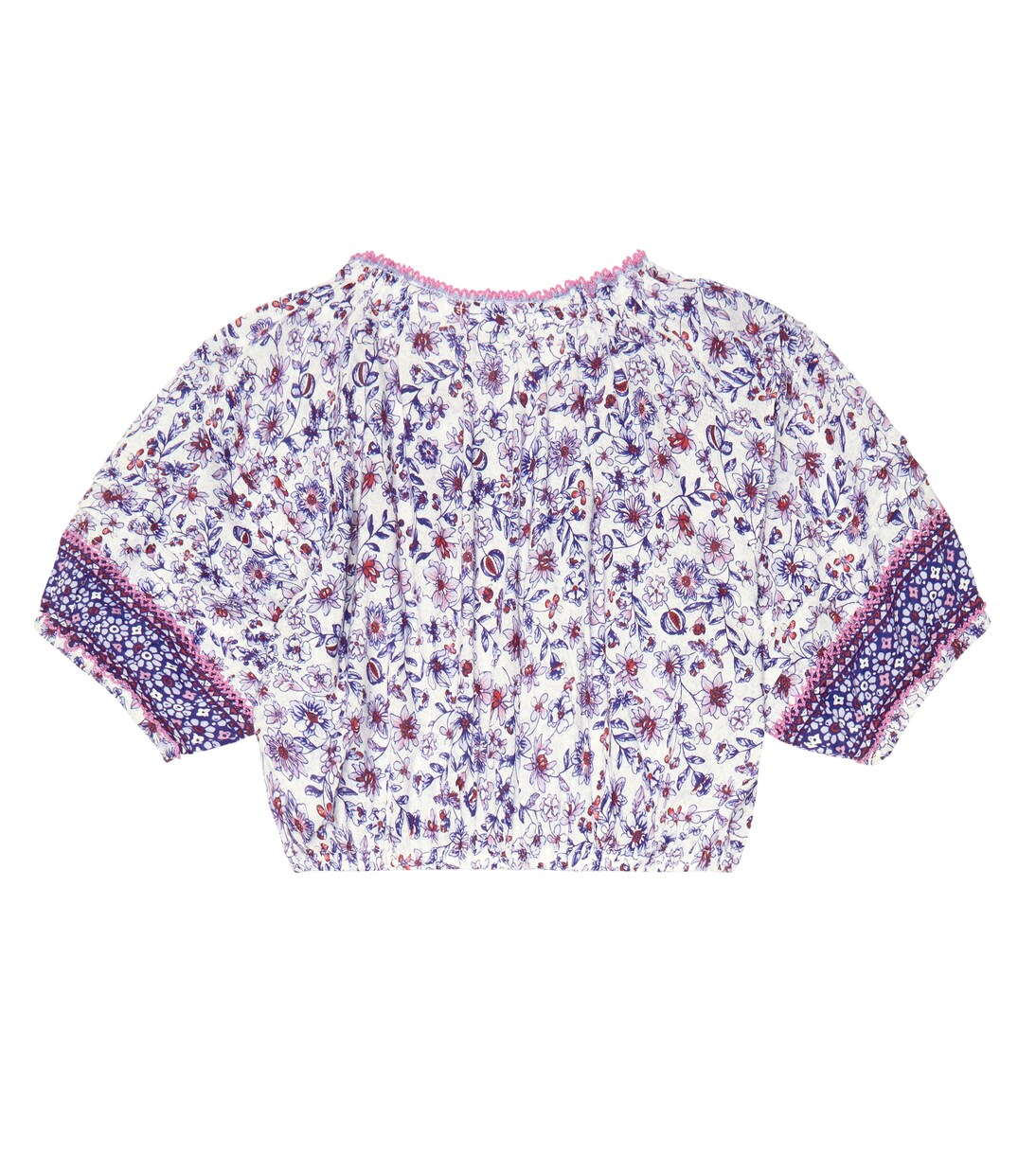 Andrea floral top | Poupette St Barth Kids