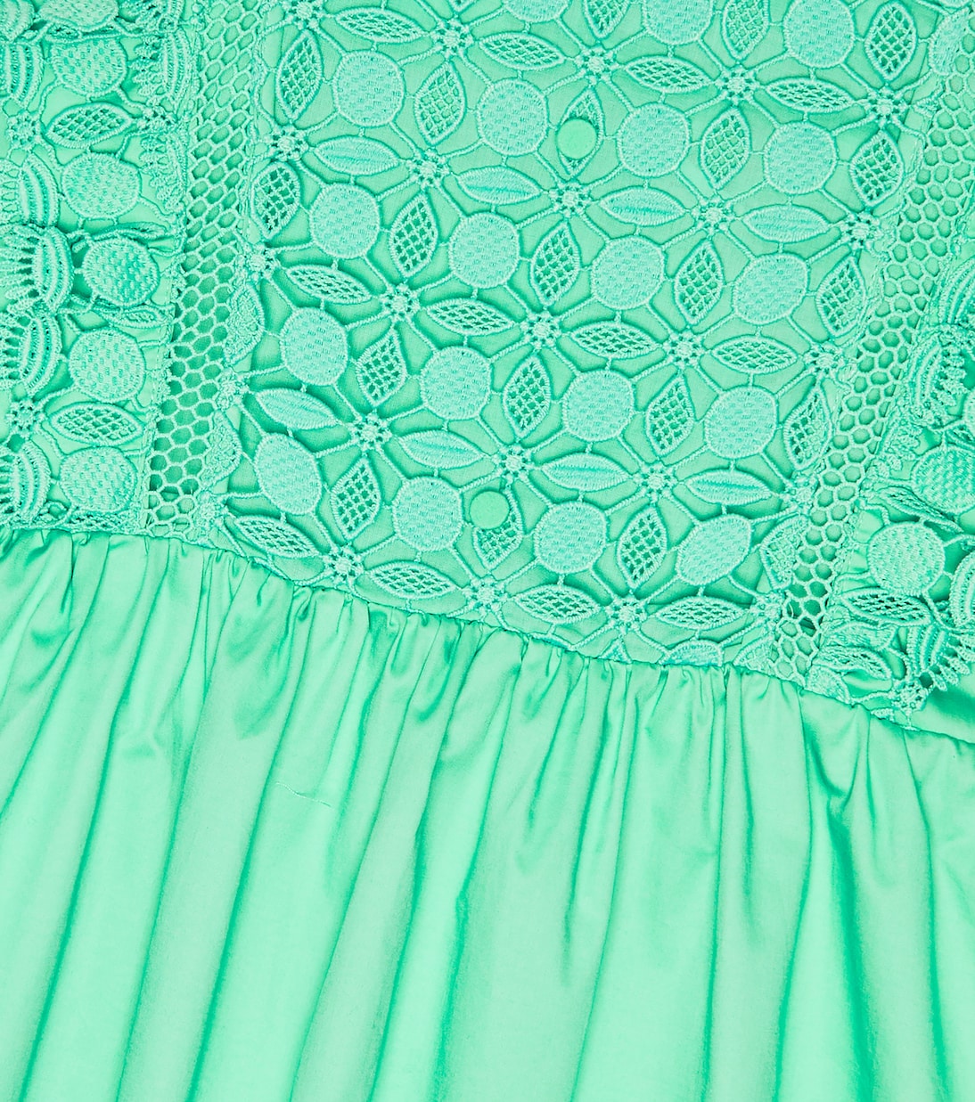 Ruffled lace dress | Self-Portrait Kids