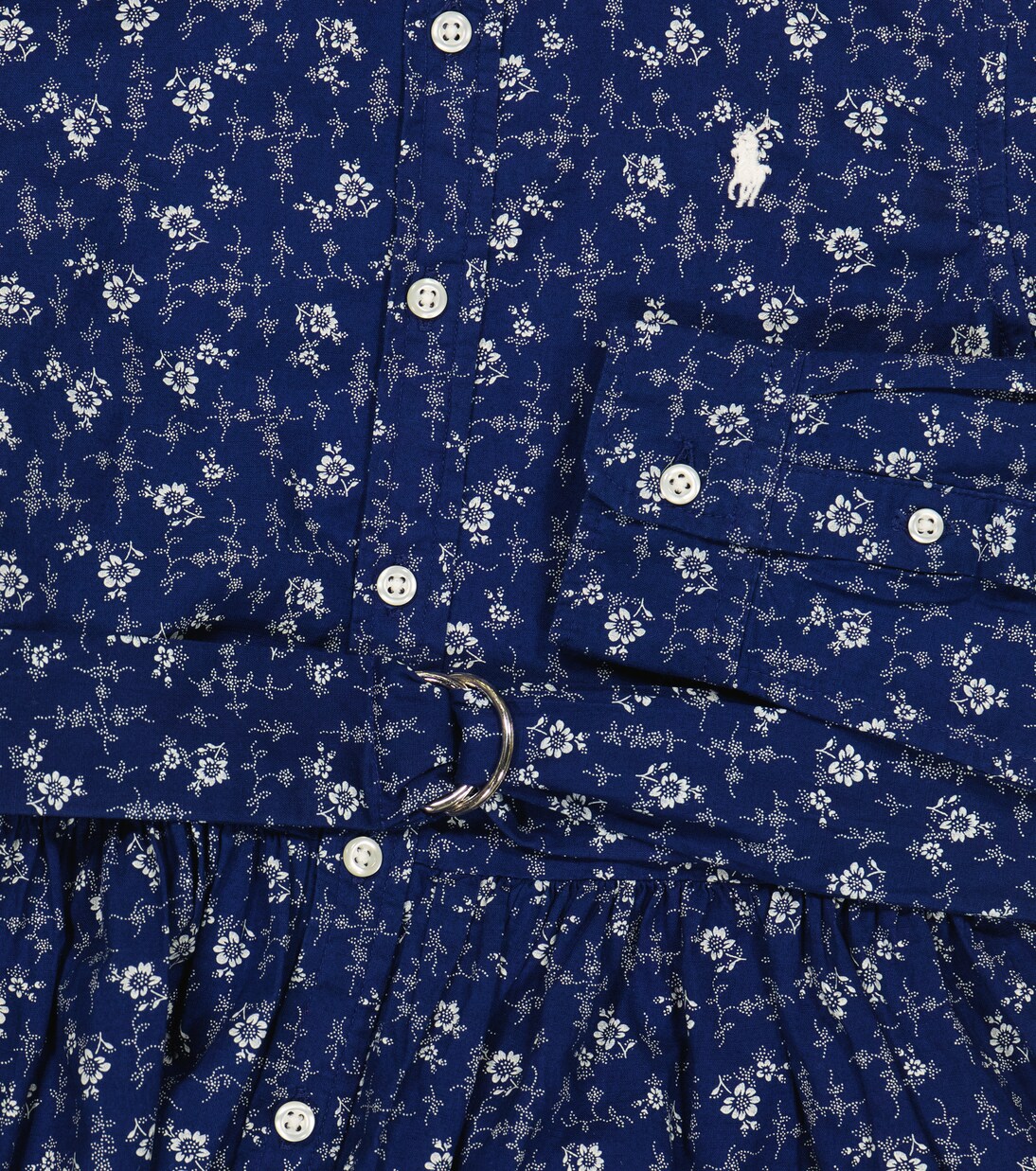Floral cotton shirt dress | Polo Ralph Lauren Kids