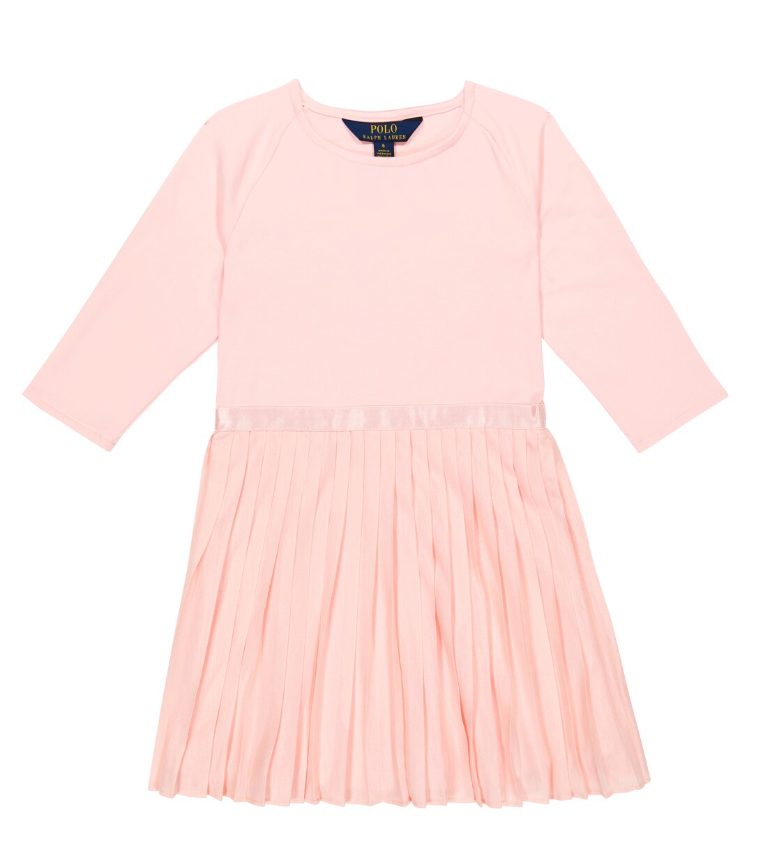 Jersey pleated dress | Polo Ralph Lauren Kids