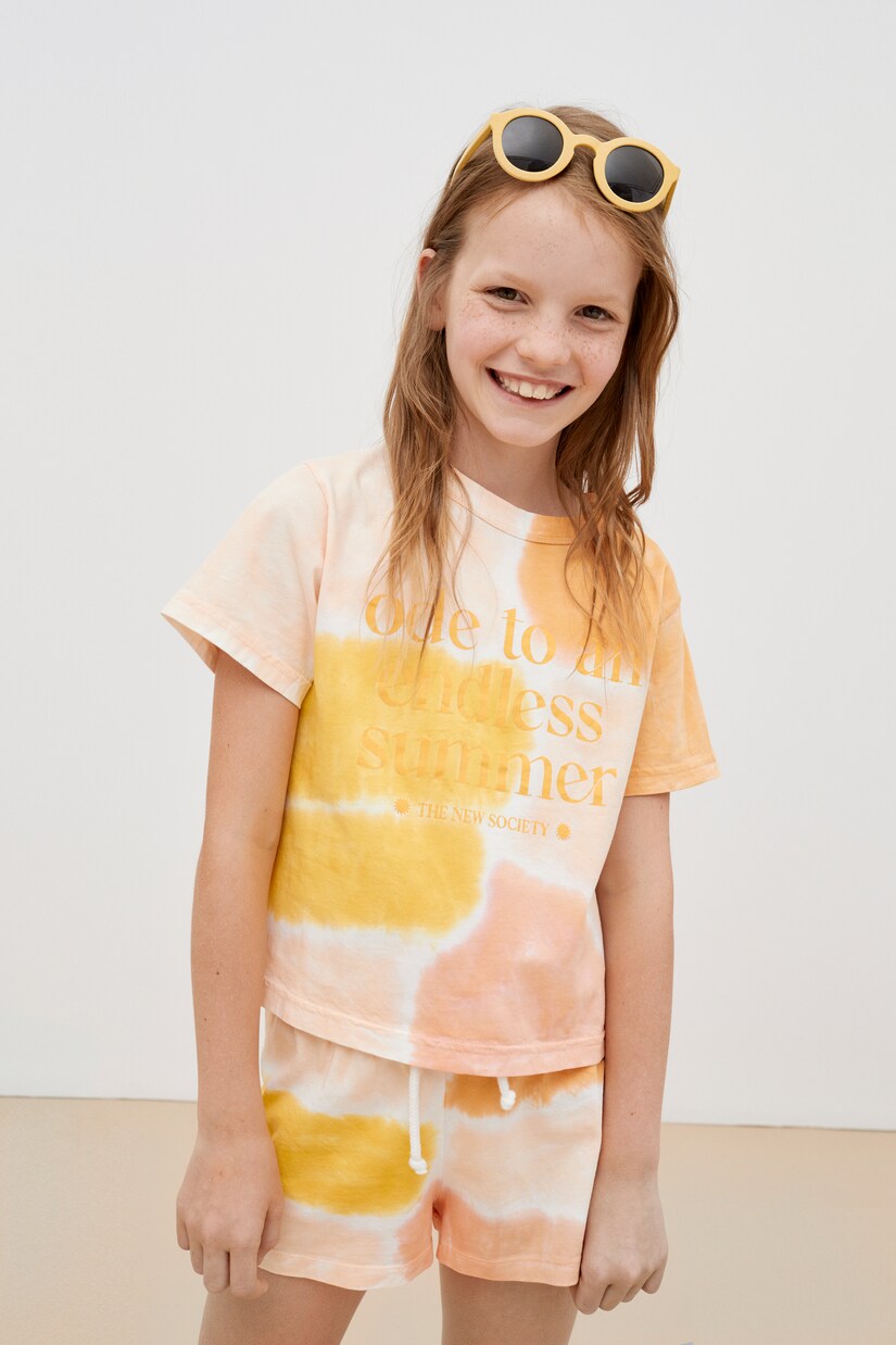 Bedruckte Shorts Nydia aus Baumwolle | The New Society