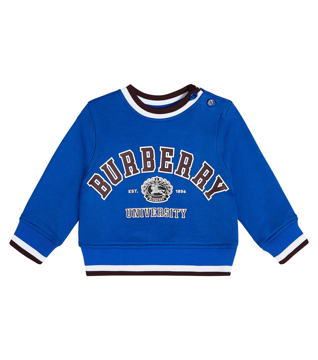 Baby logo cotton sweatshirt | Burberry Kids