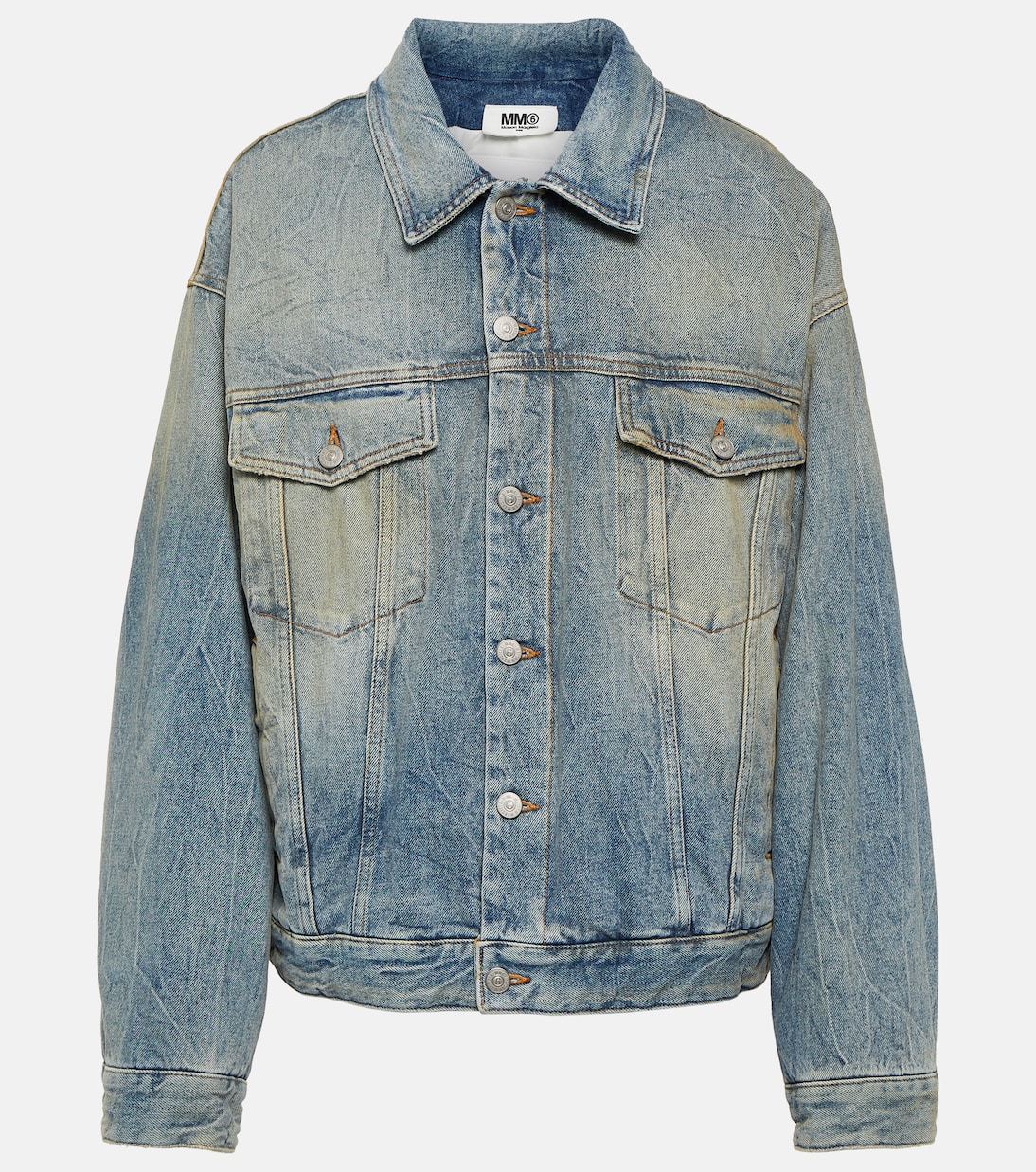 Chaqueta en denim acolchada | MM6 Maison Margiela