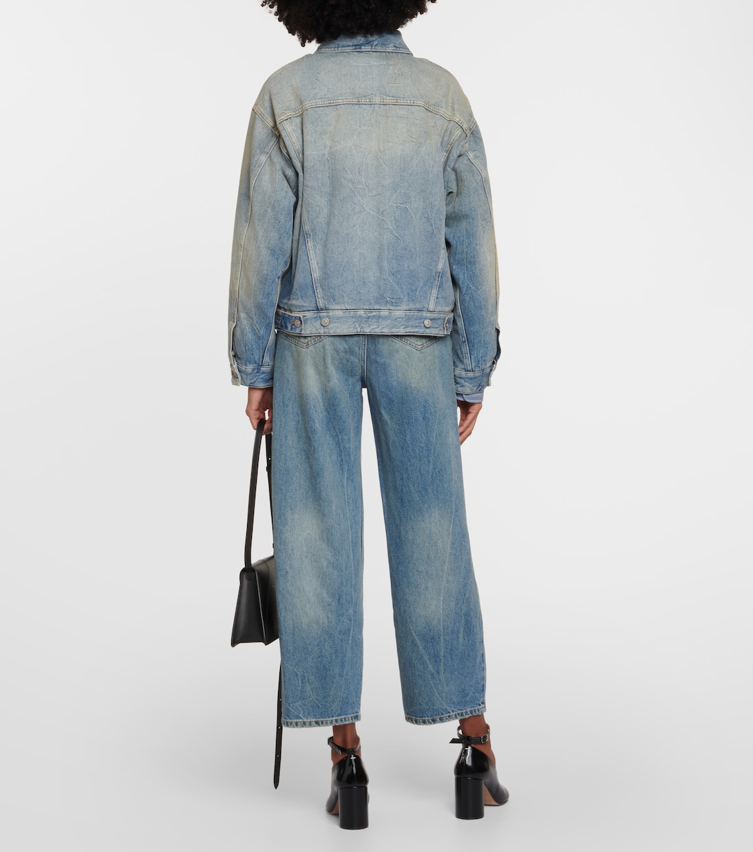Chaqueta en denim acolchada | MM6 Maison Margiela