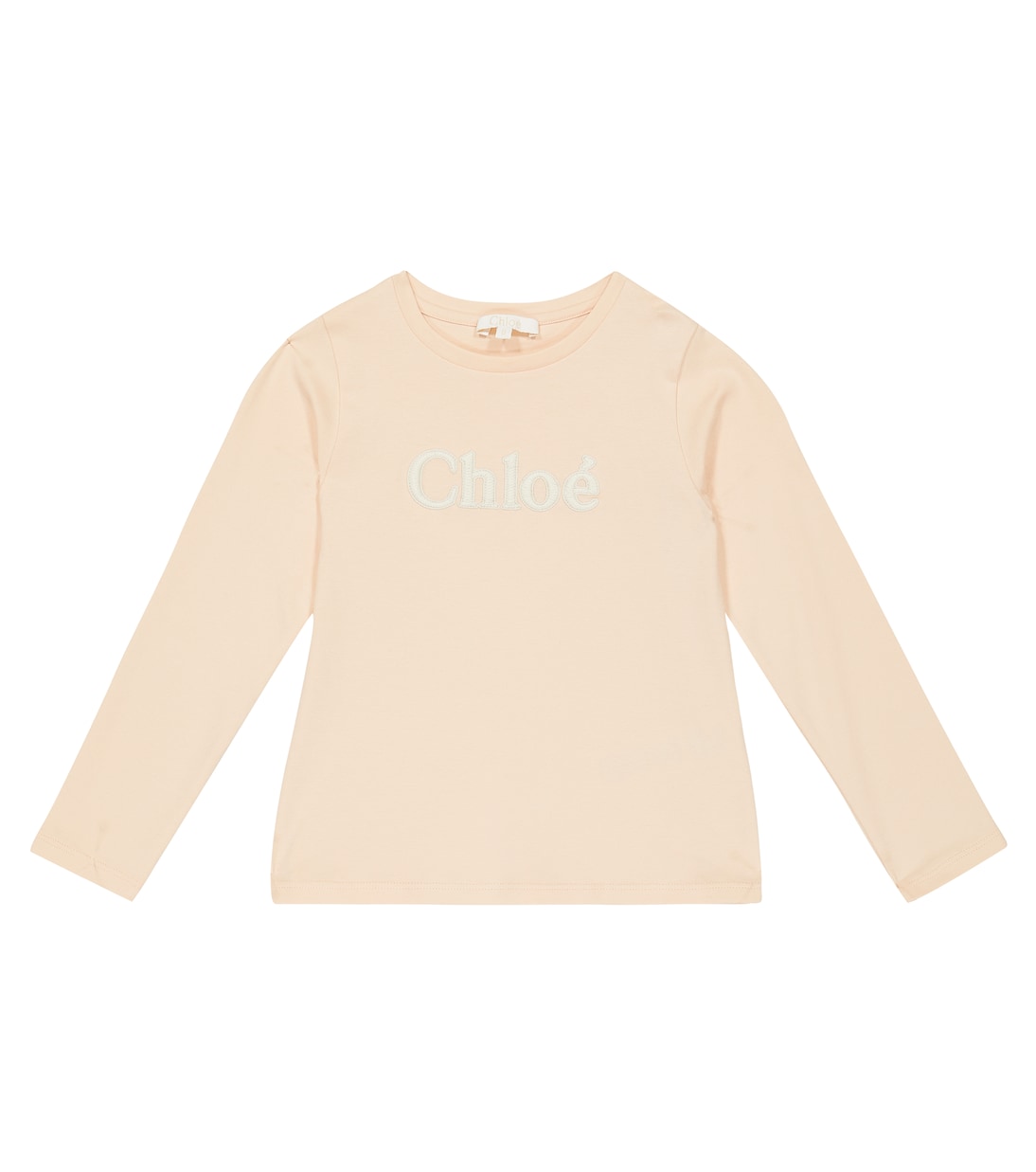Logo cotton-jersey T-shirt | Chloé Kids