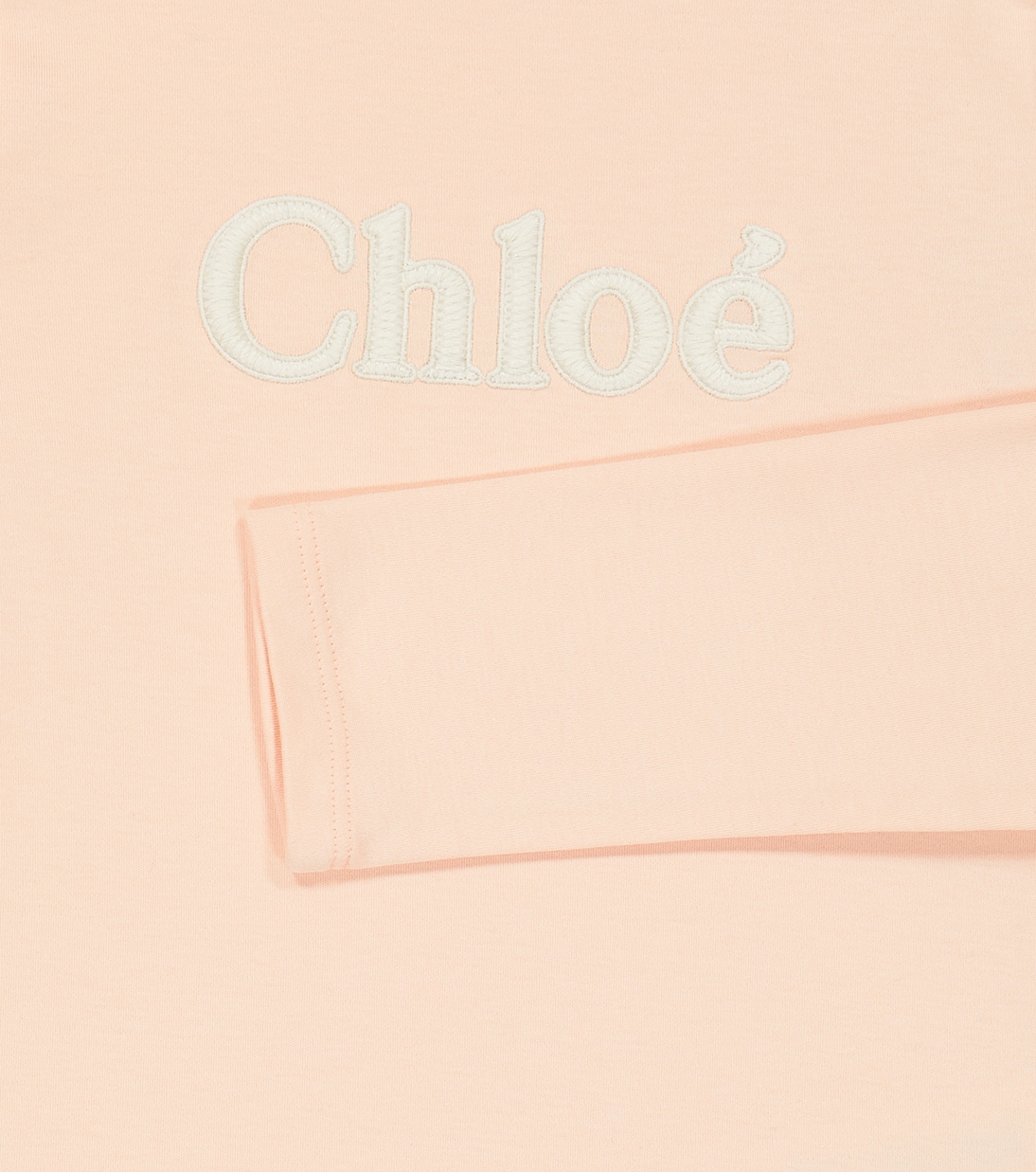 Logo cotton-jersey T-shirt | Chloé Kids