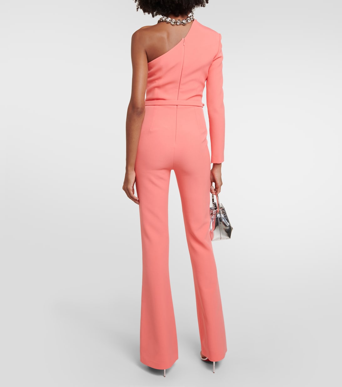 Jumpsuit Jonal in crêpe monospalla | Safiyaa