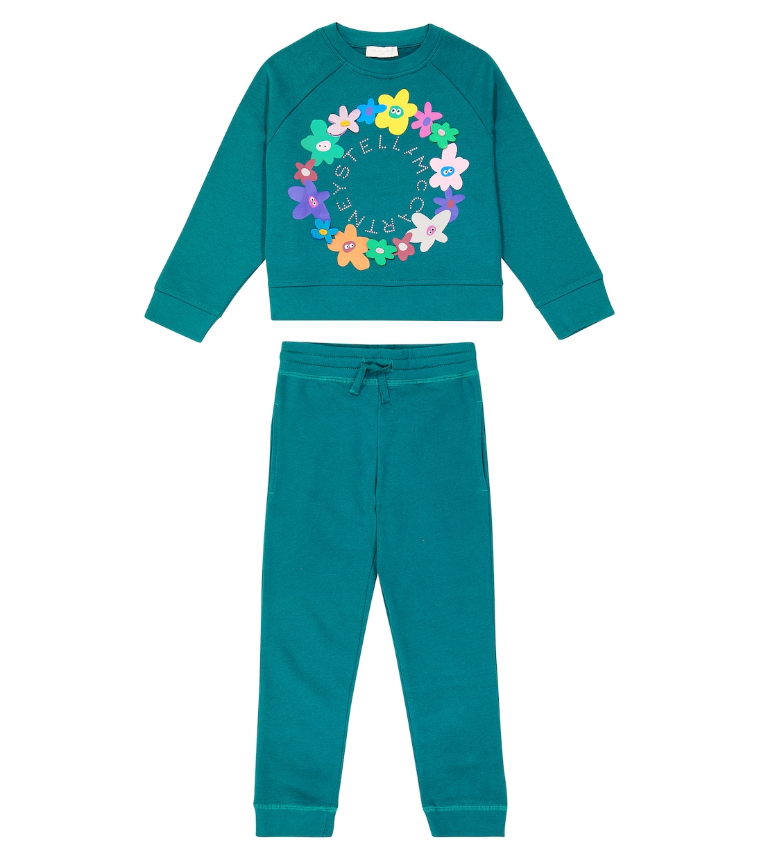 Printed sweatshirt and sweatpants set | Stella McCartney Kids