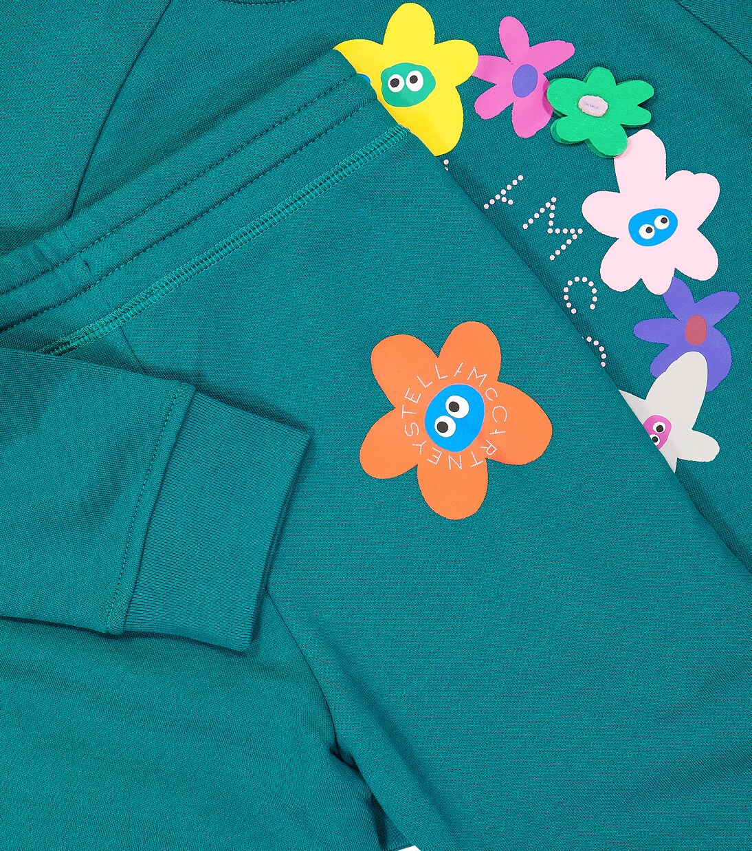 Printed sweatshirt and sweatpants set | Stella McCartney Kids