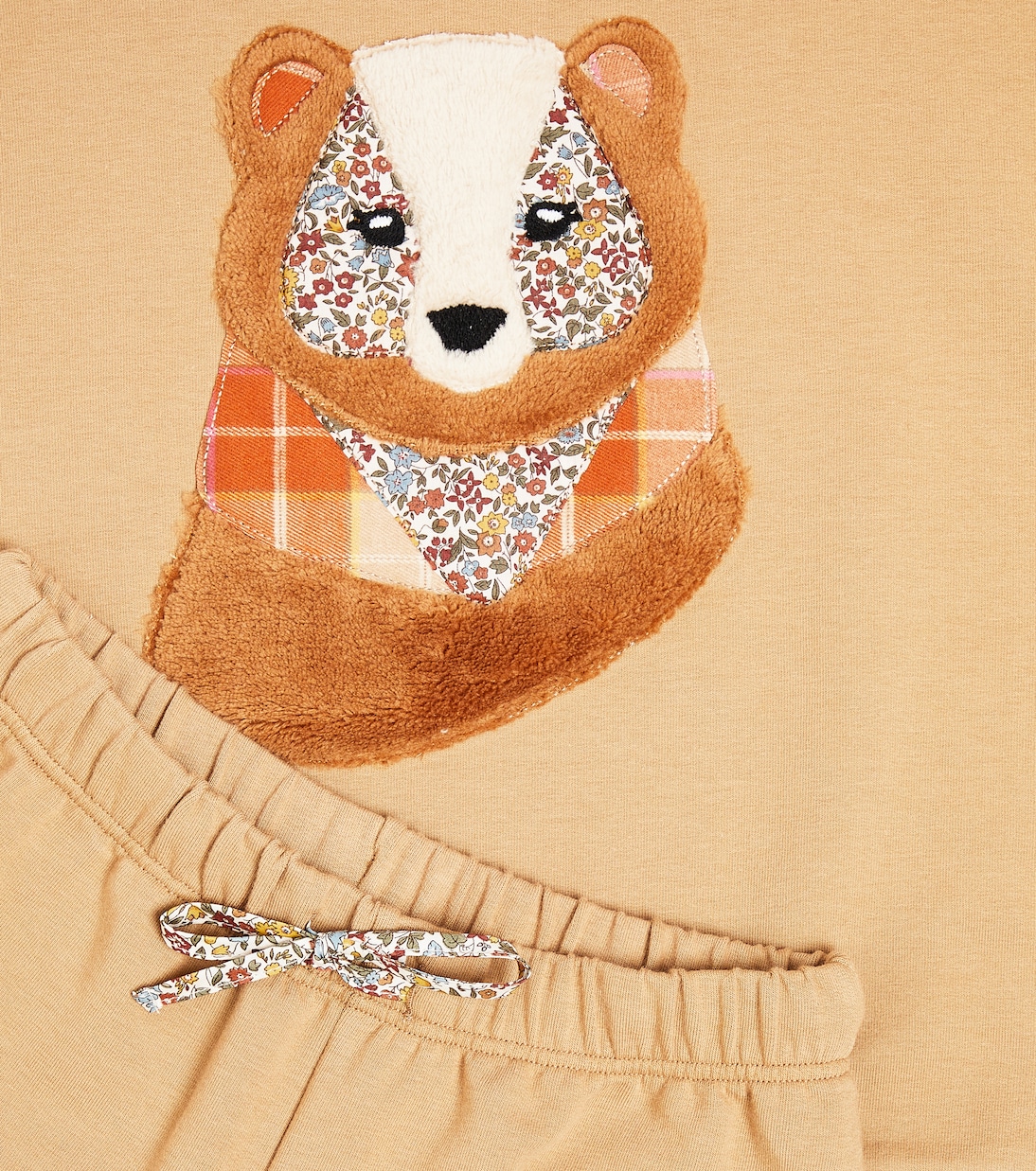 Fleece sweatshirt and sweatpants set | Il Gufo