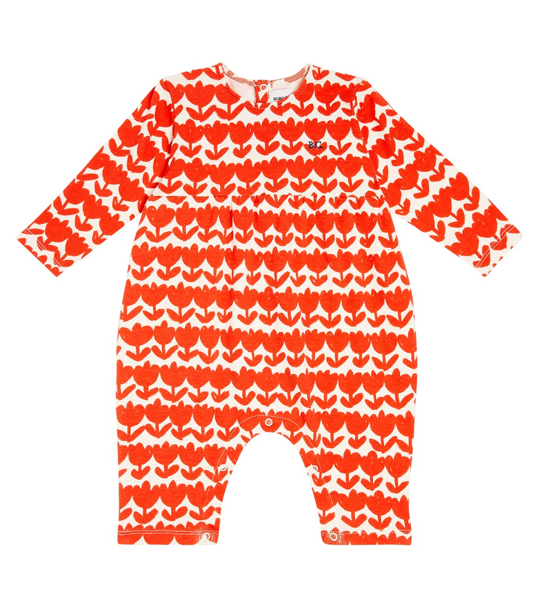 Baby floral cotton-blend onesie | Bobo Choses