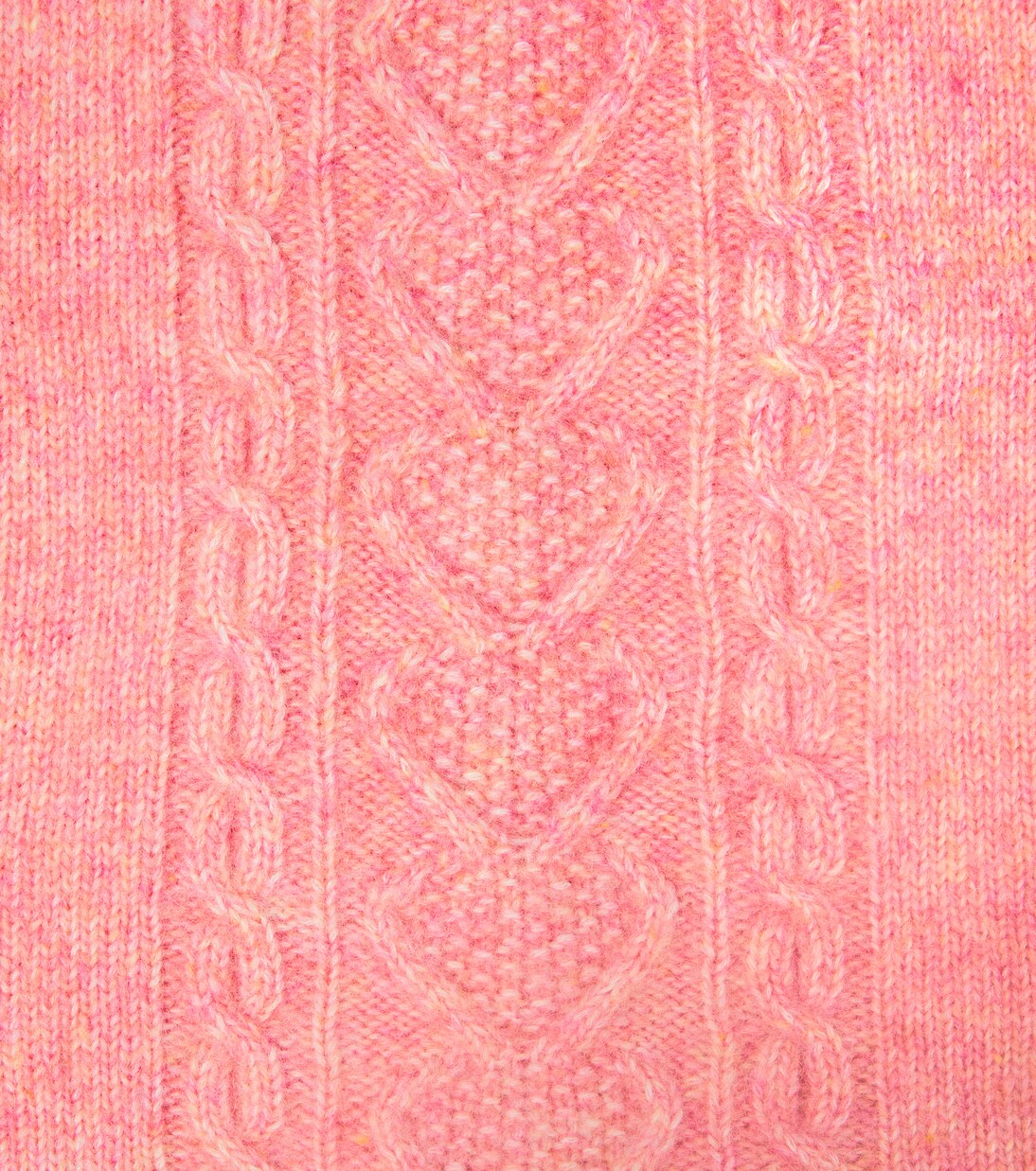 Aliouki cable-knit wool and cotton hood | Louise Misha