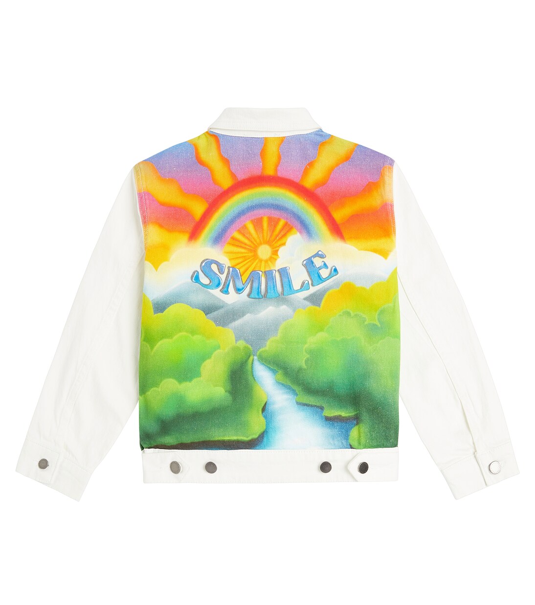 Printed denim jacket | Stella McCartney Kids