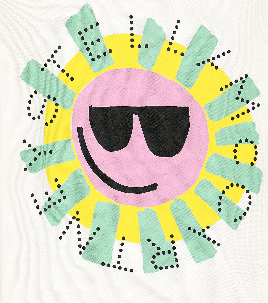 Printed cotton jersey sweatshirt | Stella McCartney Kids