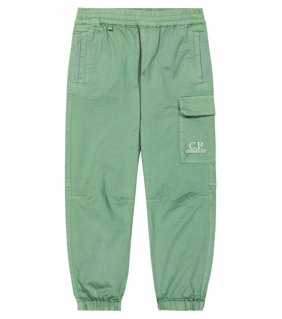 Cotton-blend gabardine cargo pants | C.P. Company Kids