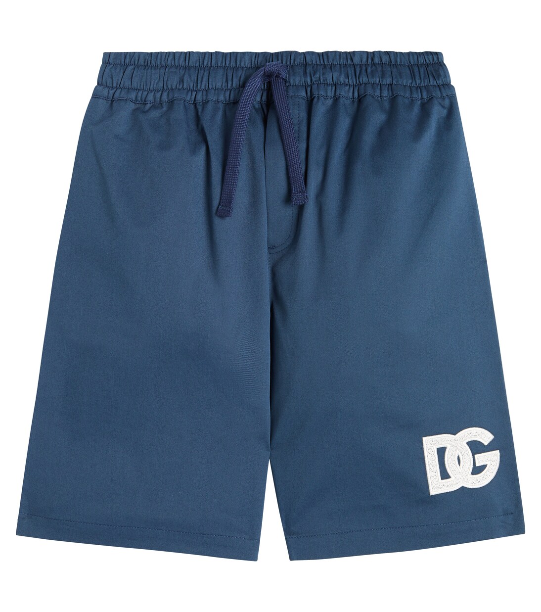 DG cotton-blend jersey shorts | Dolce&Gabbana Kids