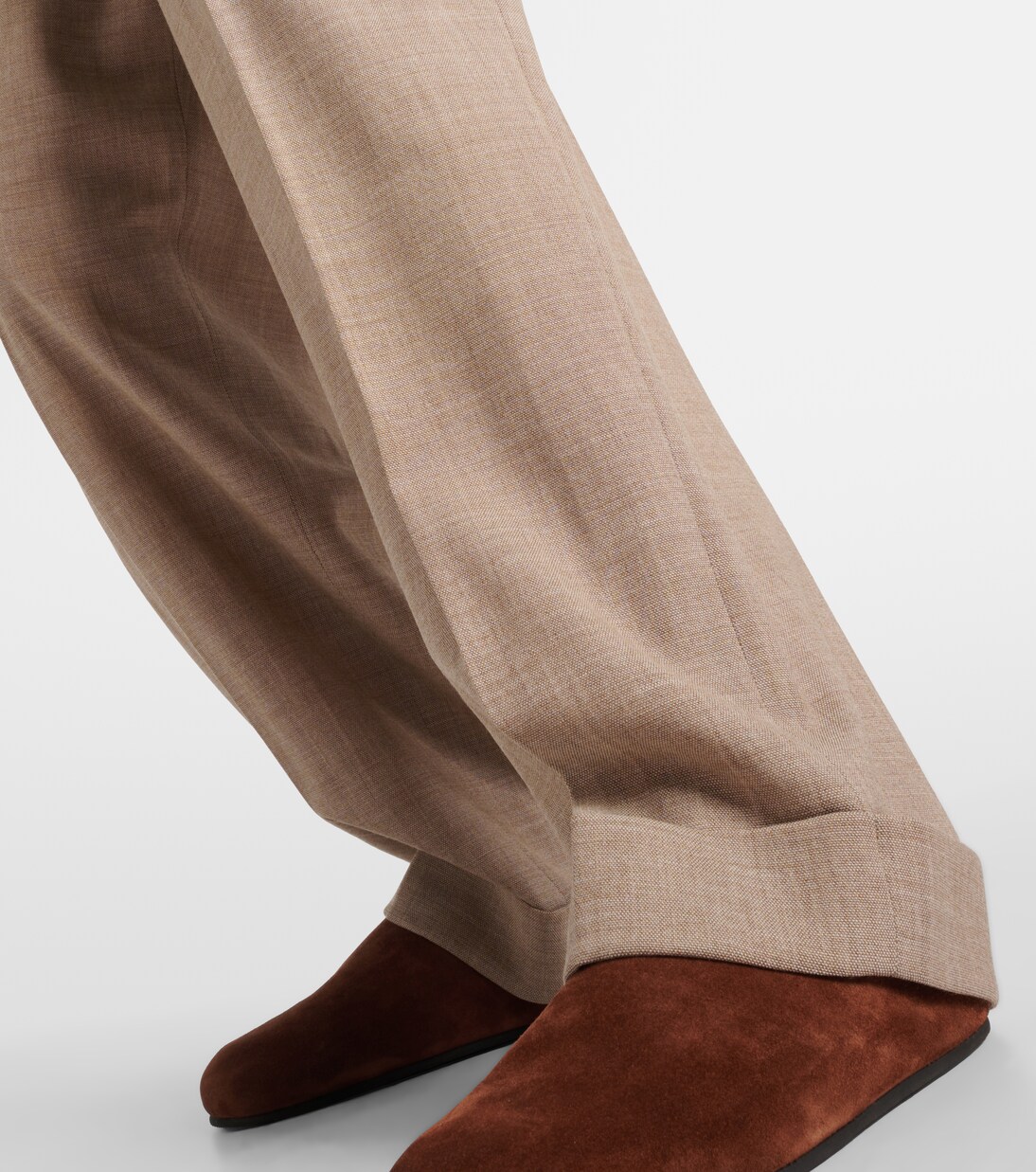 Pantalon ample Tor en laine vierge | The Row