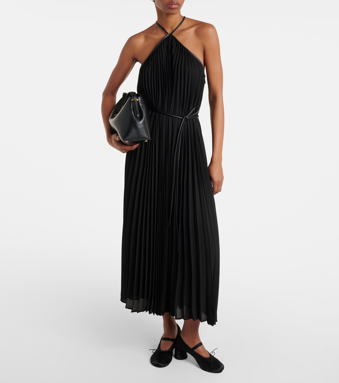 Robe plissée White Label Celeste | Proenza Schouler