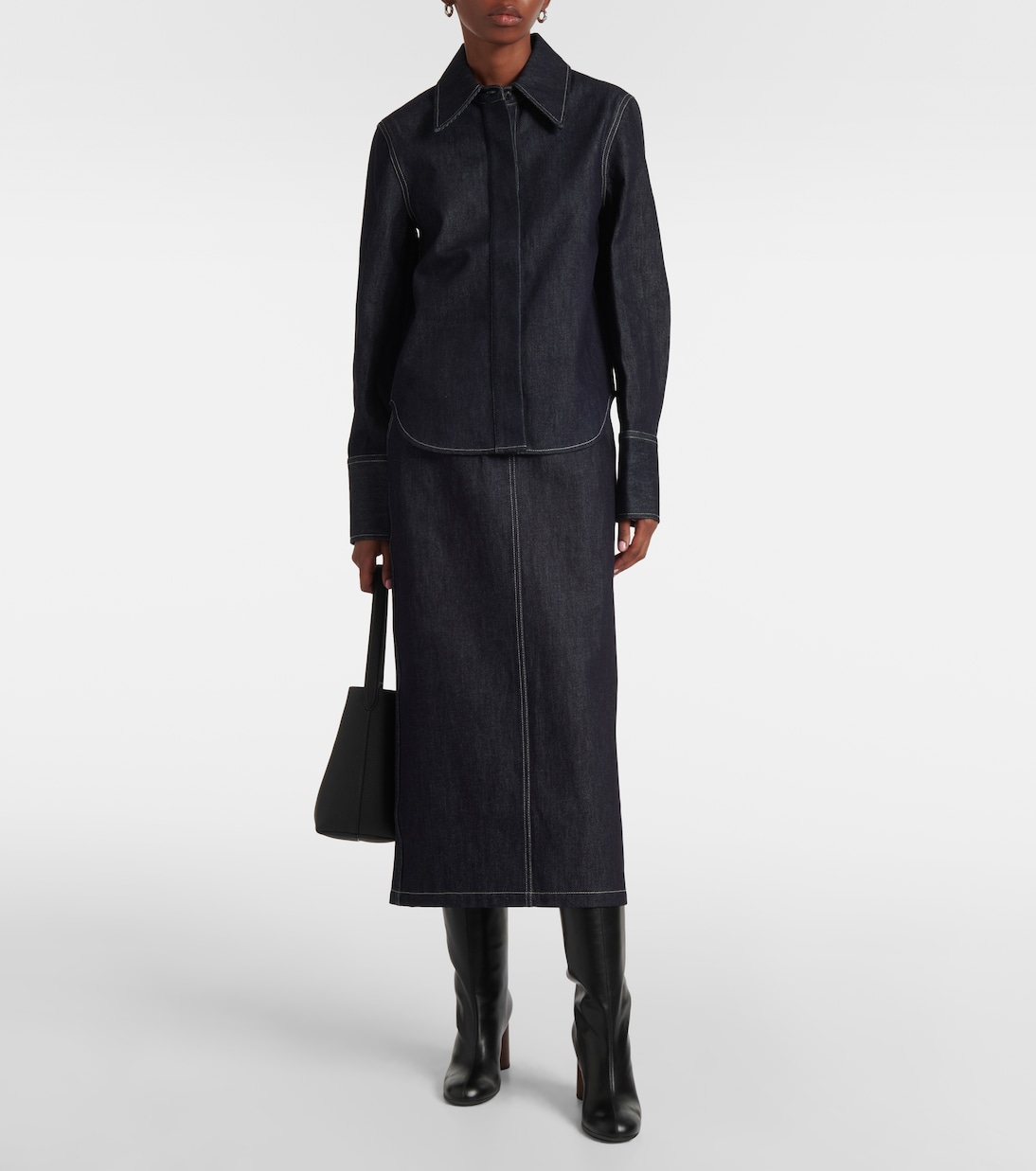 Leather knee-high boots | CO