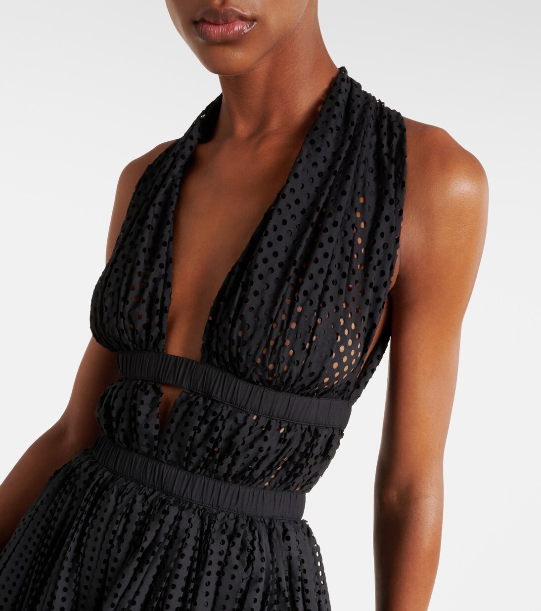 Minikleid Deese aus einem Baumwollgemisch | Alaïa