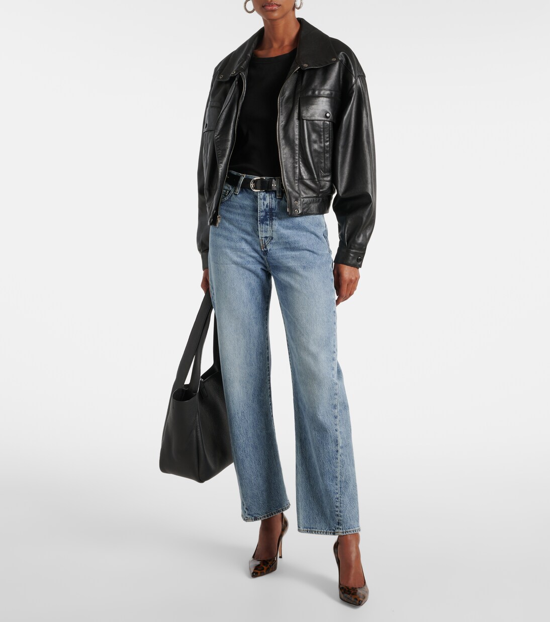 Gianvito 85 leather pumps | Gianvito Rossi