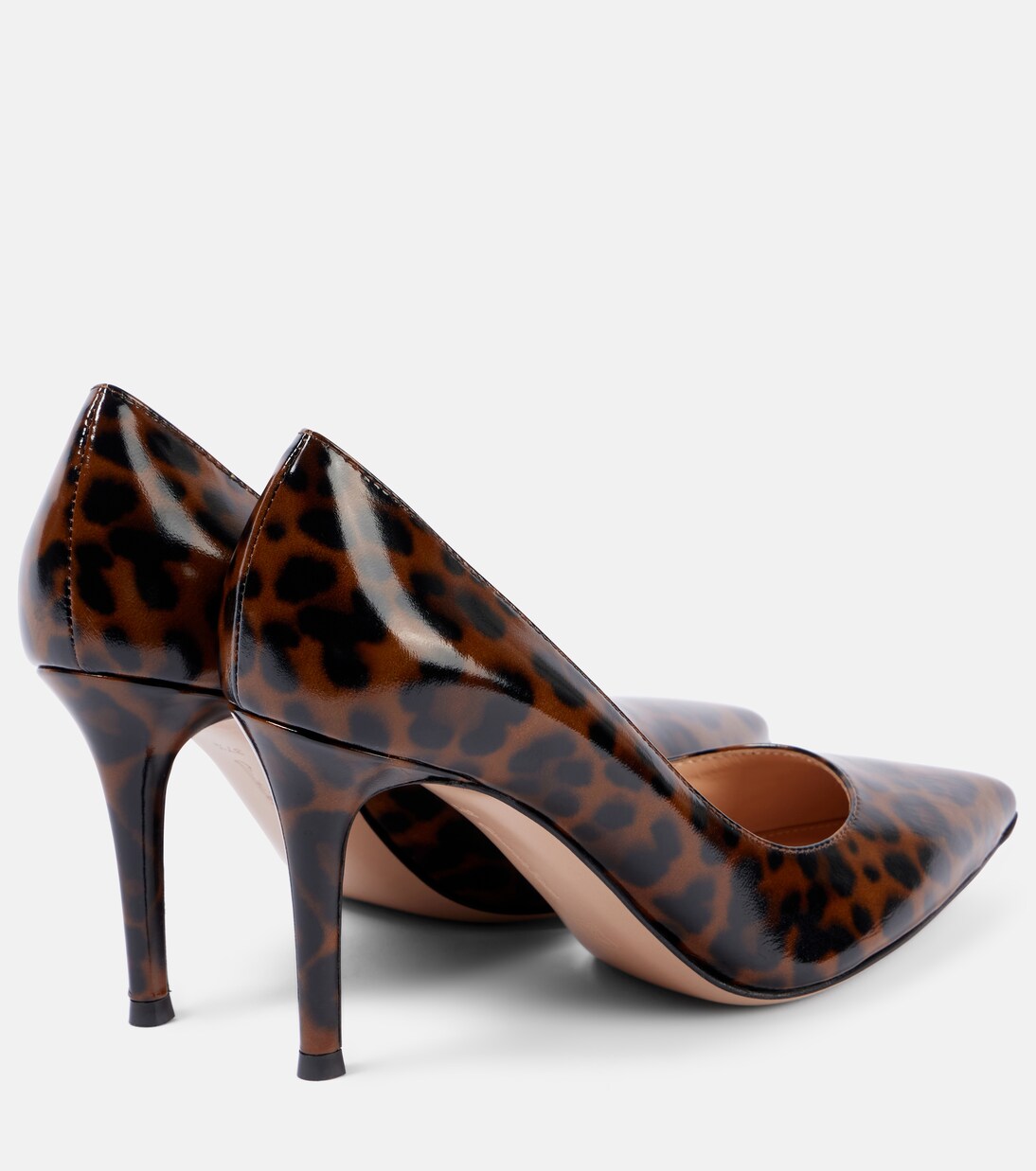 Gianvito 85 leather pumps | Gianvito Rossi