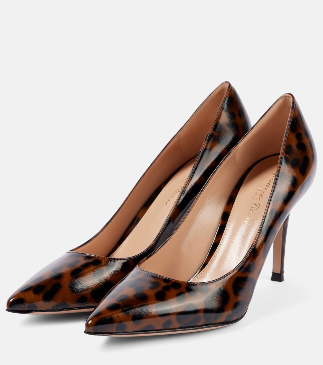 Gianvito 85 leather pumps | Gianvito Rossi
