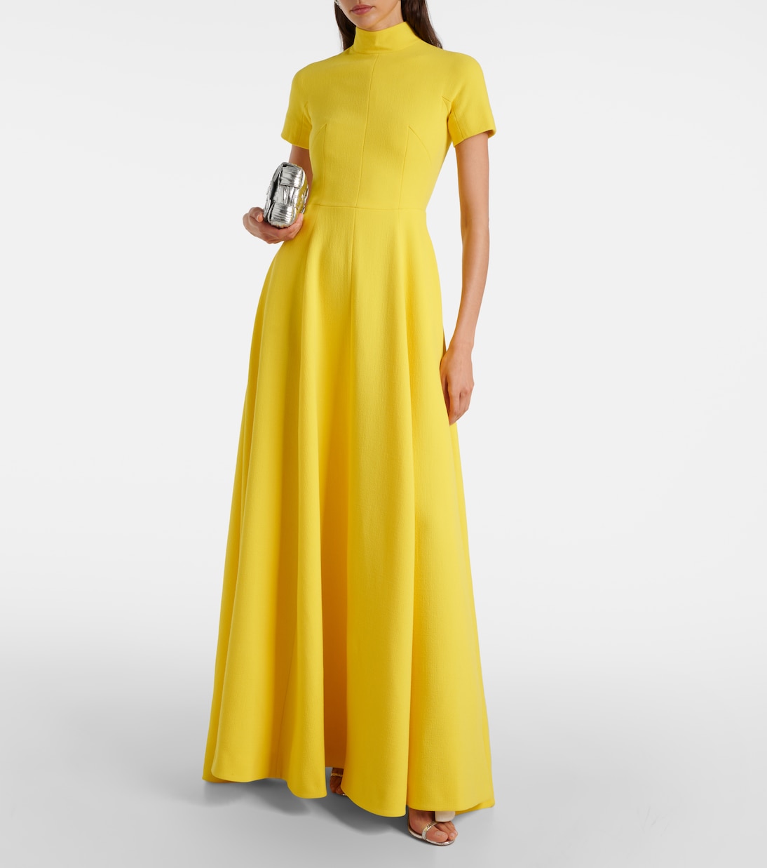 Robe longue Malinda en laine | Emilia Wickstead