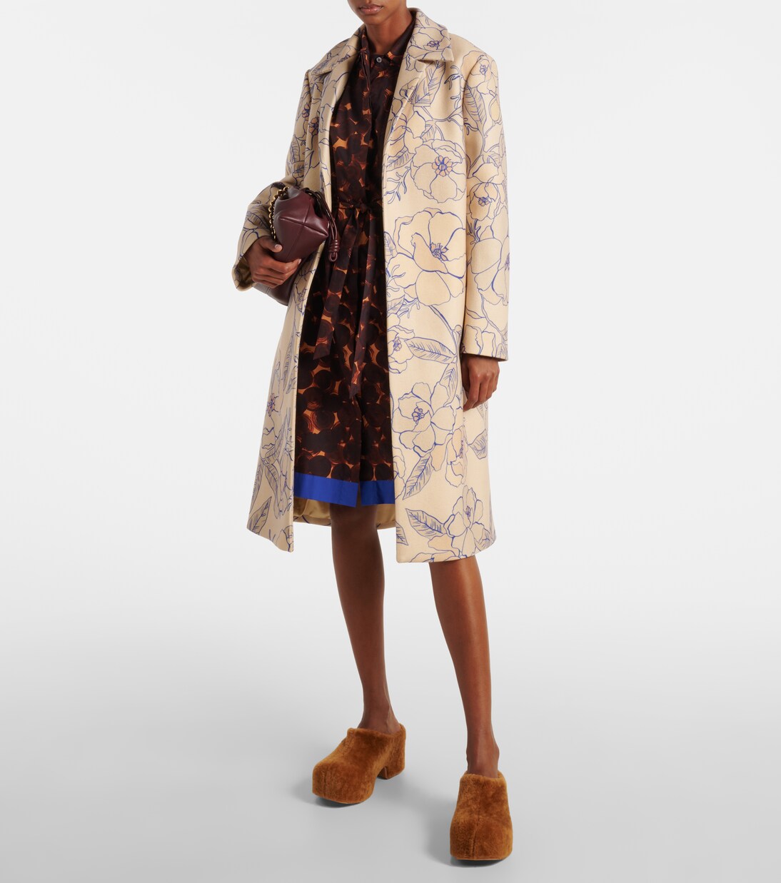 Mules en fourrure synthétique | Dries Van Noten