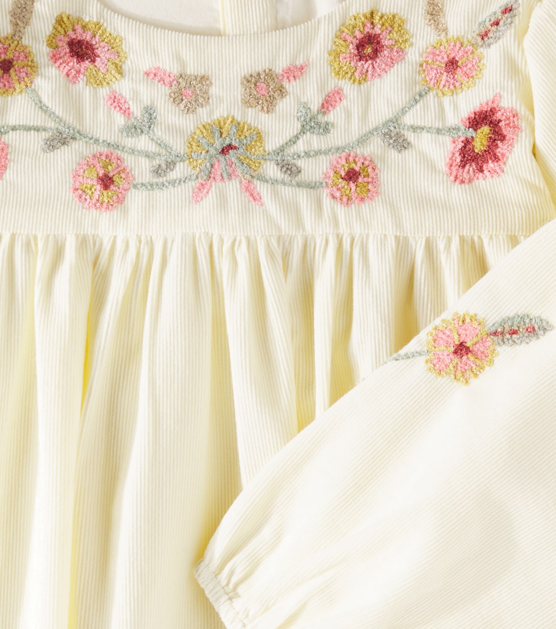 Sophia embroidered cotton dress | Louise Misha