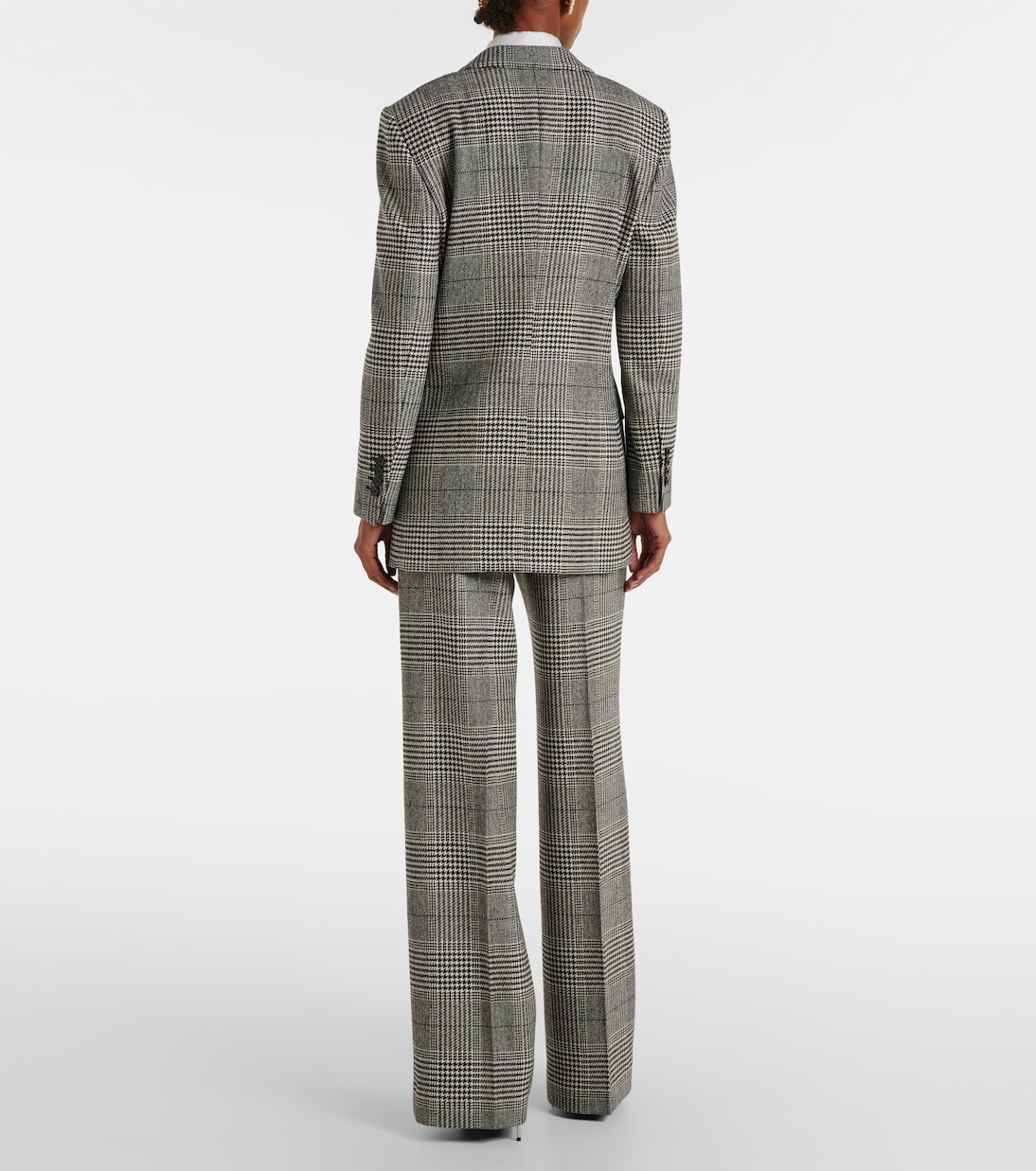 Prince of Wales check wool-blend blazer | Dolce&Gabbana