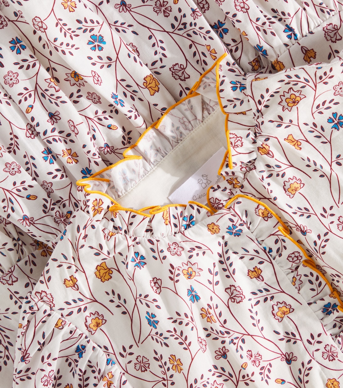 Robe Luisa en coton à fleurs | C'era Una Volta