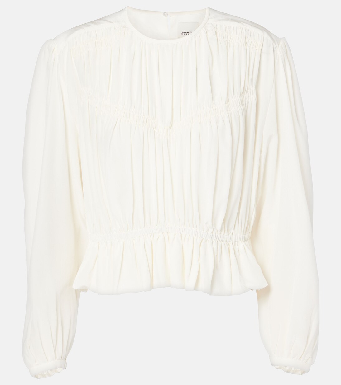Gelina crêpe de chine blouse | Isabel Marant
