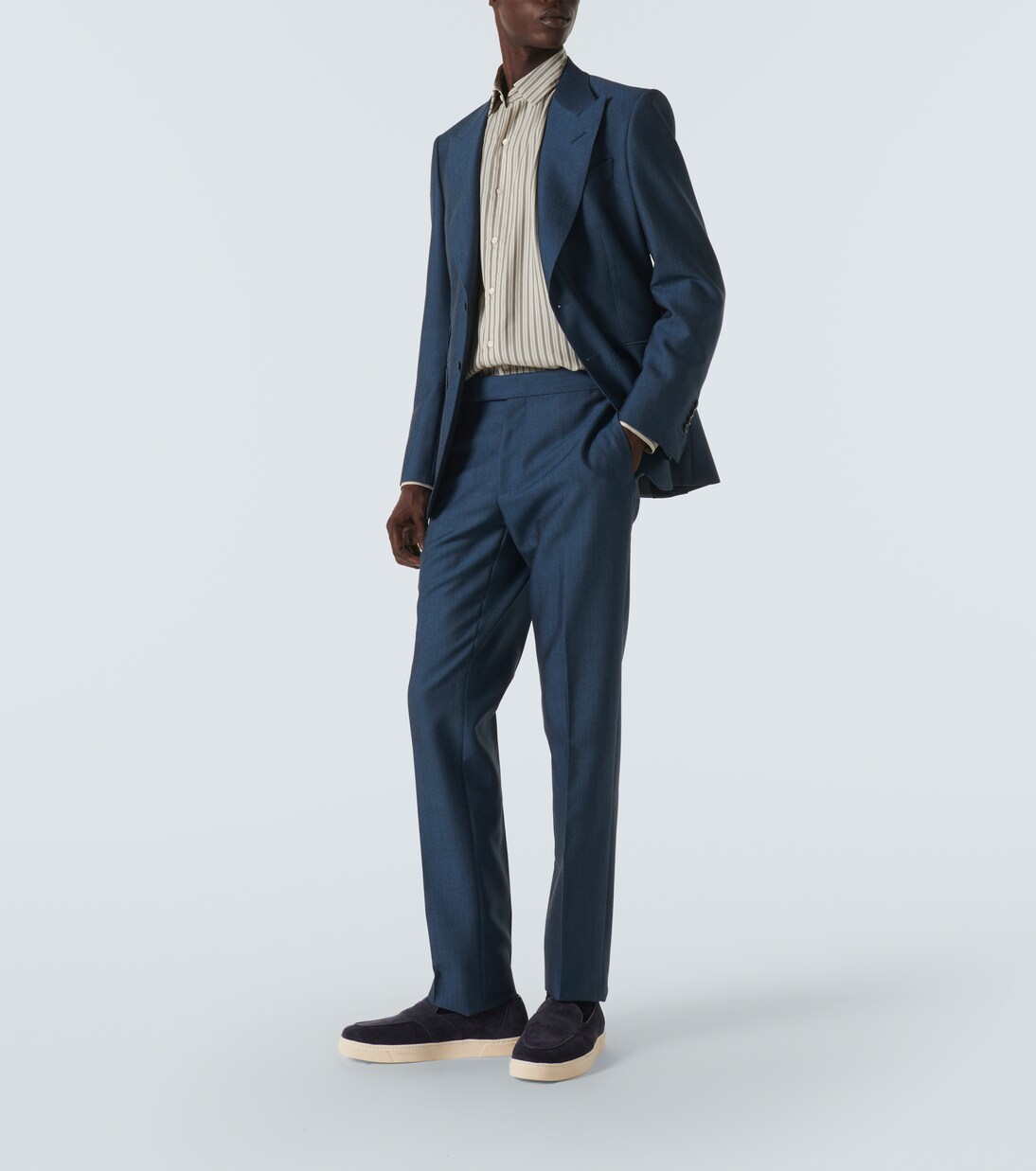 Loafers Joey II aus Veloursleder | George Cleverley