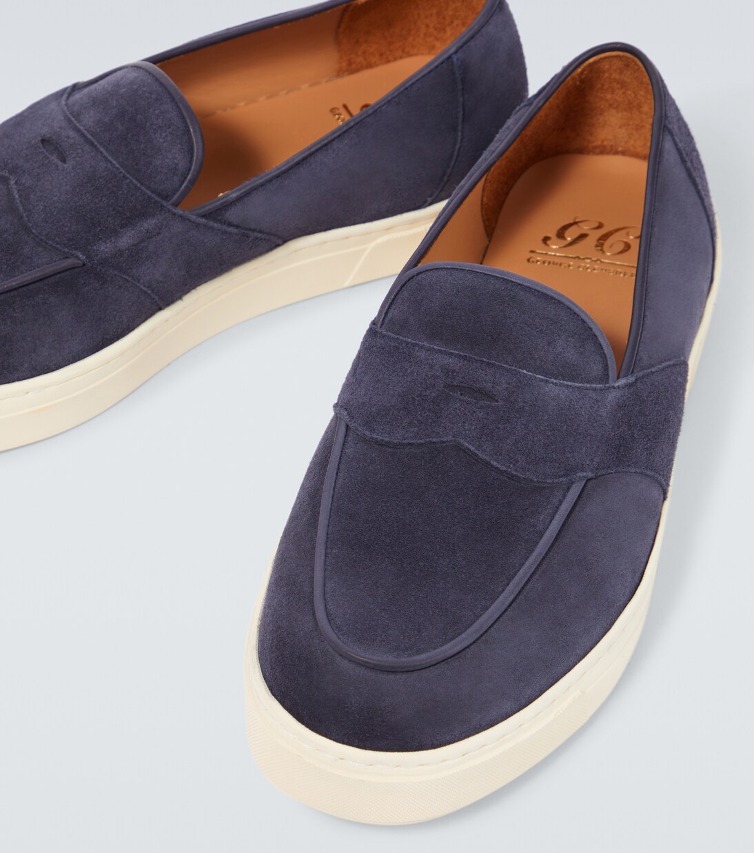 Loafers Joey II aus Veloursleder | George Cleverley
