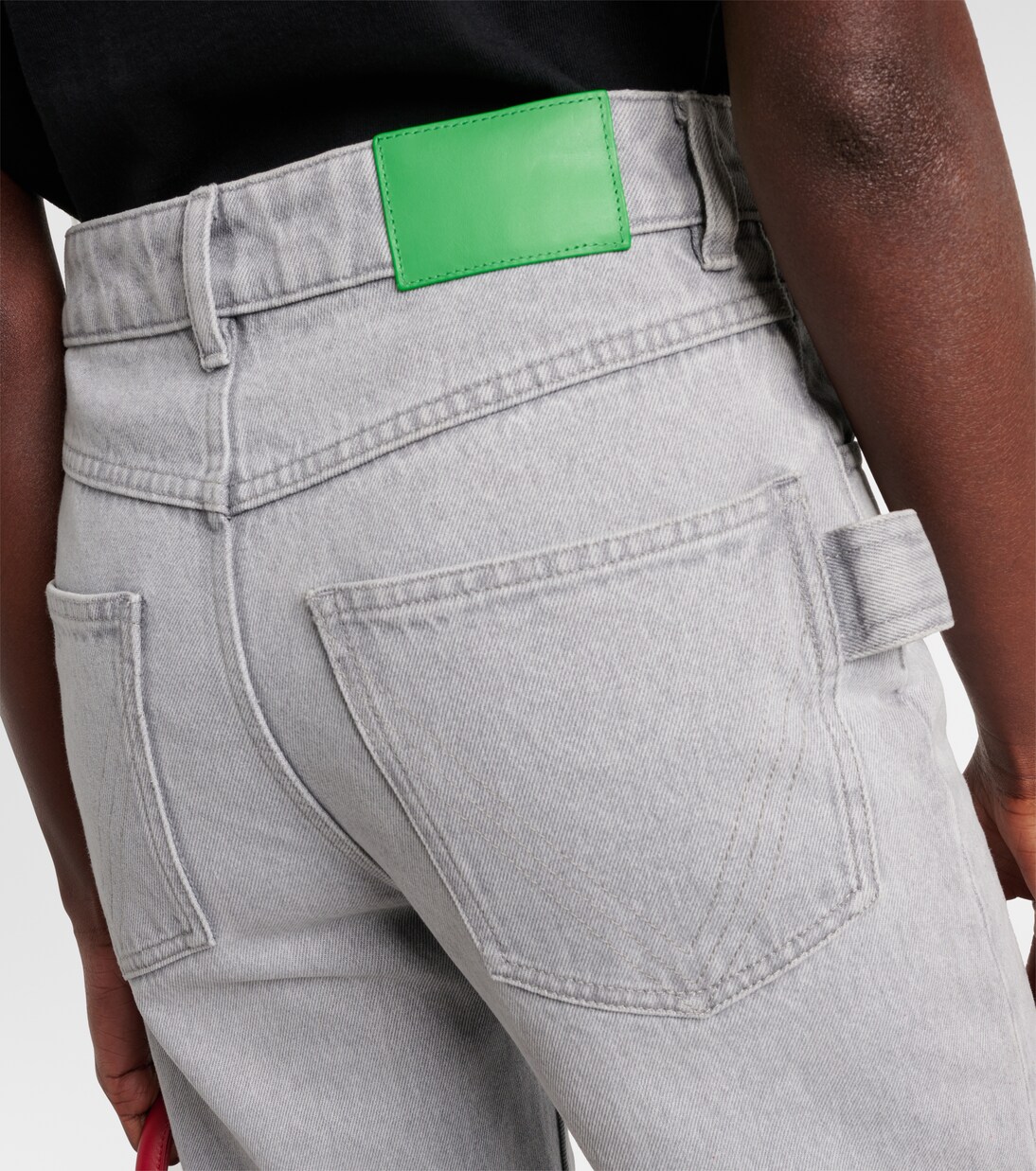 Jeans flared de tiro alto | Bottega Veneta