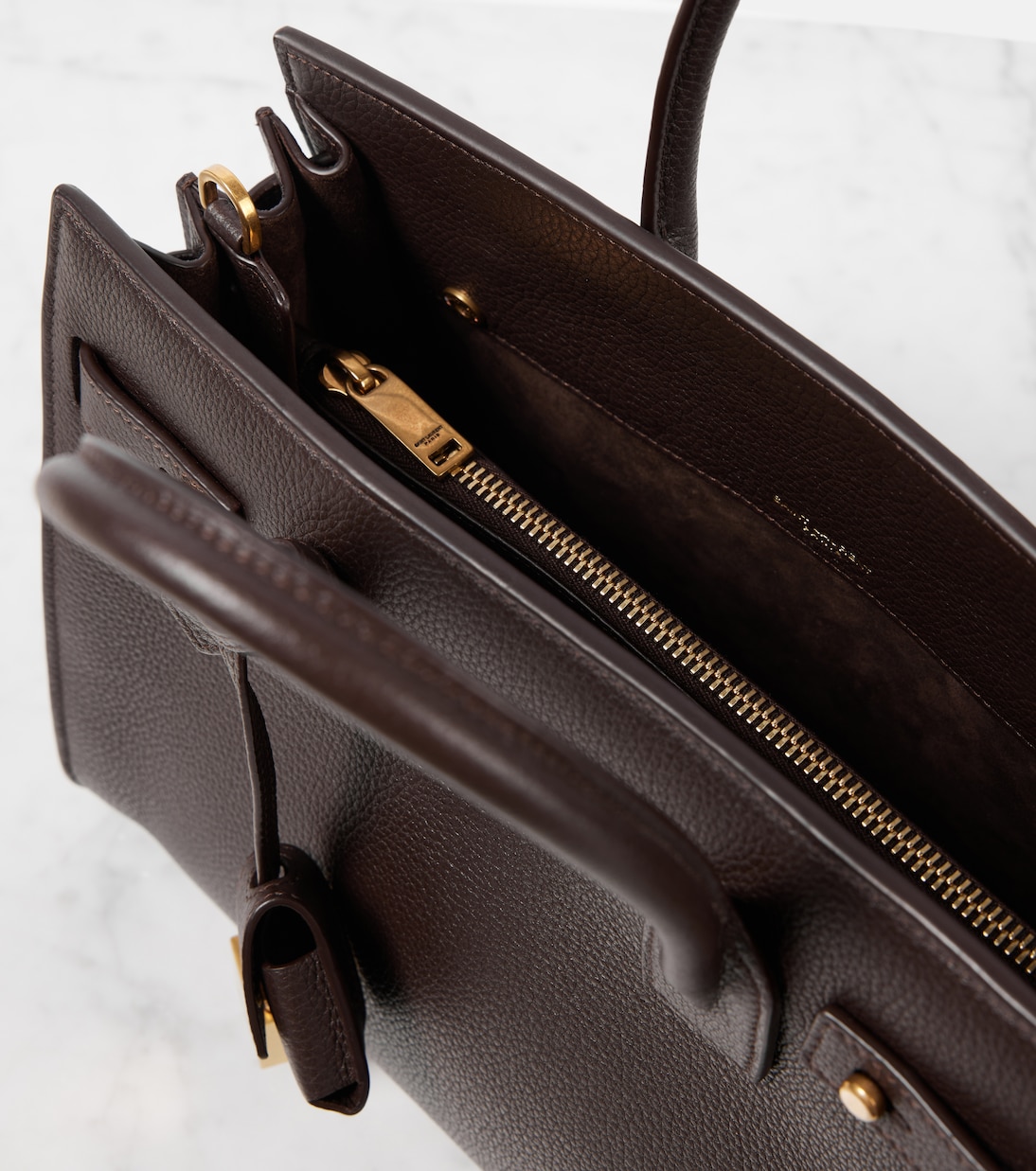 Sac De Jour Baby leather tote bag | Saint Laurent