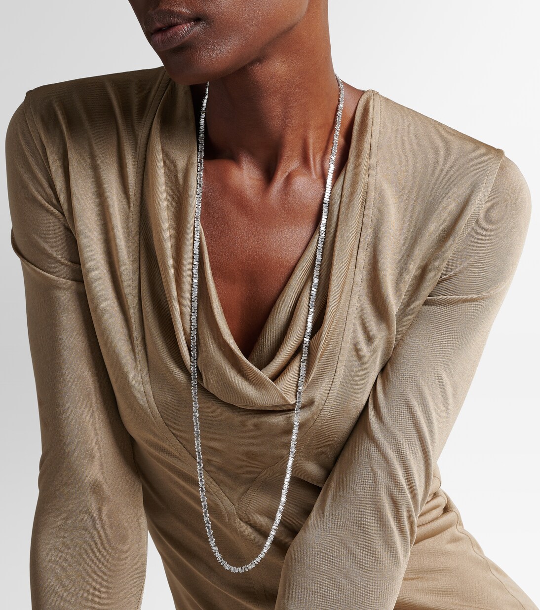 Classic 18kt white gold with diamonds | Suzanne Kalan