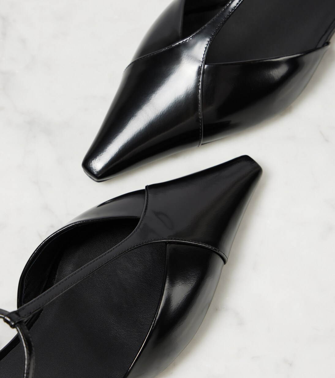 Ballerinas aus Leder | Max Mara