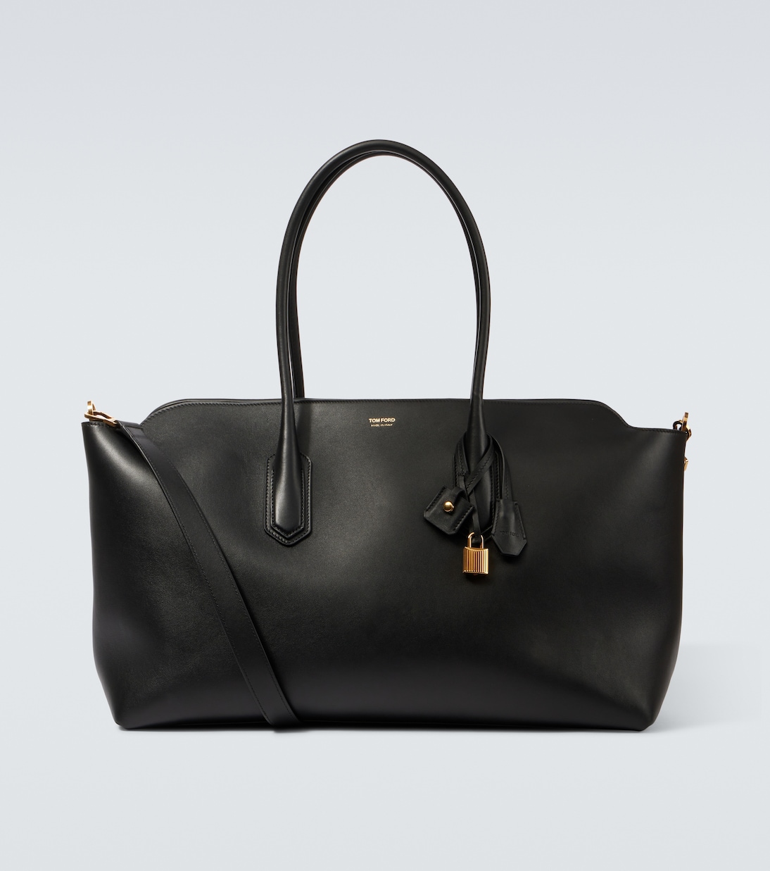 Alexander East West leather tote bag | Tom Ford